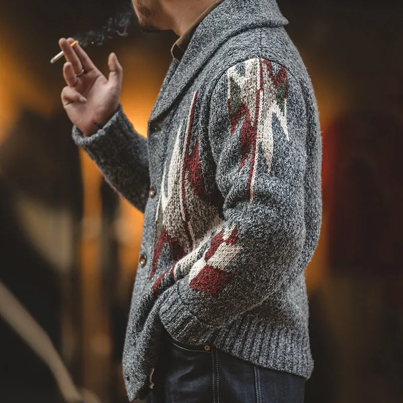 Thick Knit Geometric Sweaters
