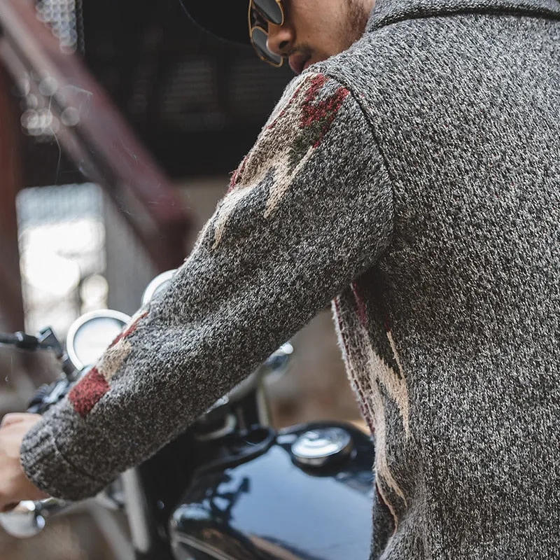 Thick Knit Geometric Sweaters