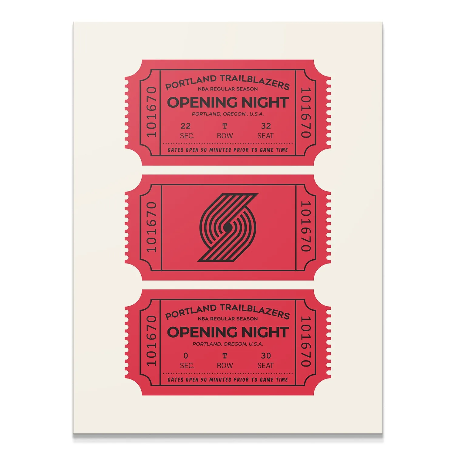 Tickets - Blazers
