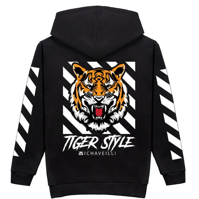 Tiger style hoodie