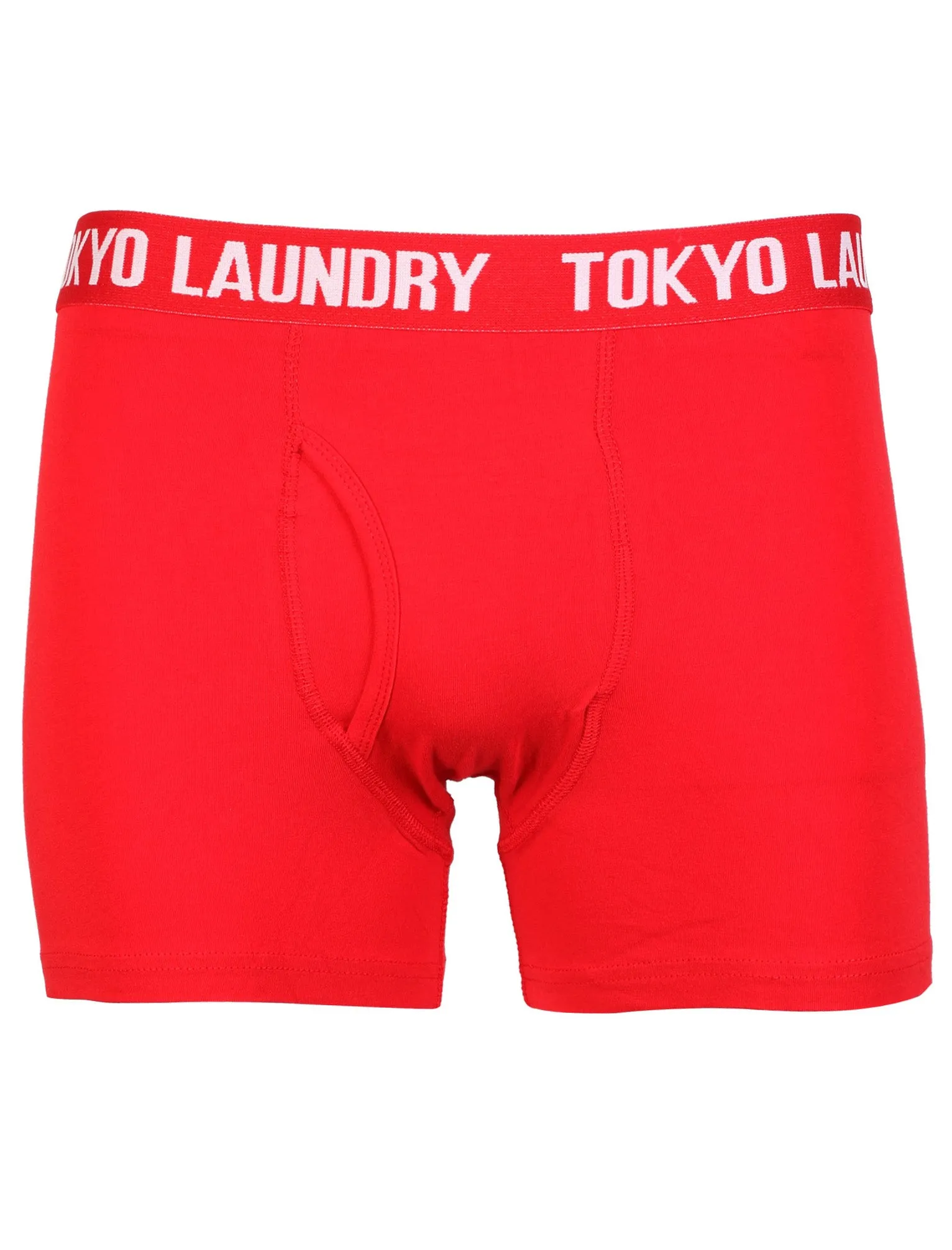 Tokyo Laundry Wainui Bay ( 2 Pack)  boxer shorts Tokyo Red & Sapphire