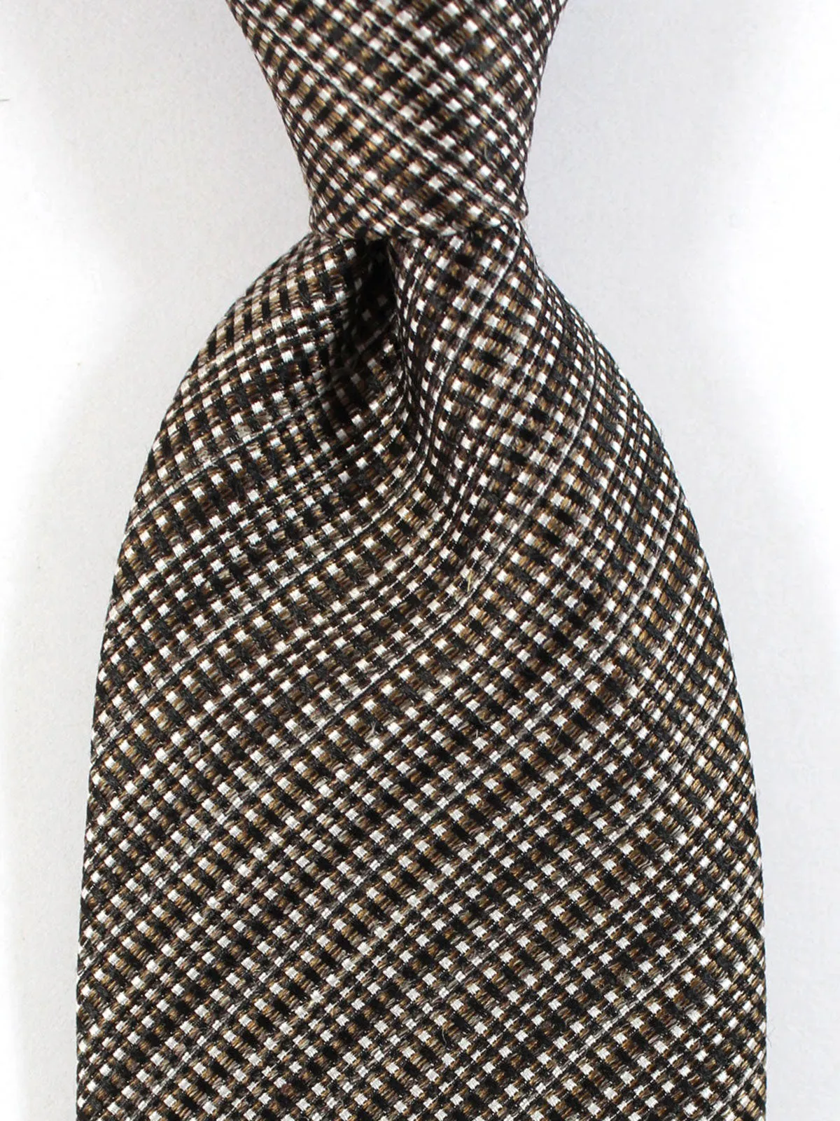 Tom Ford Tie Brown Silver Stripes SALE