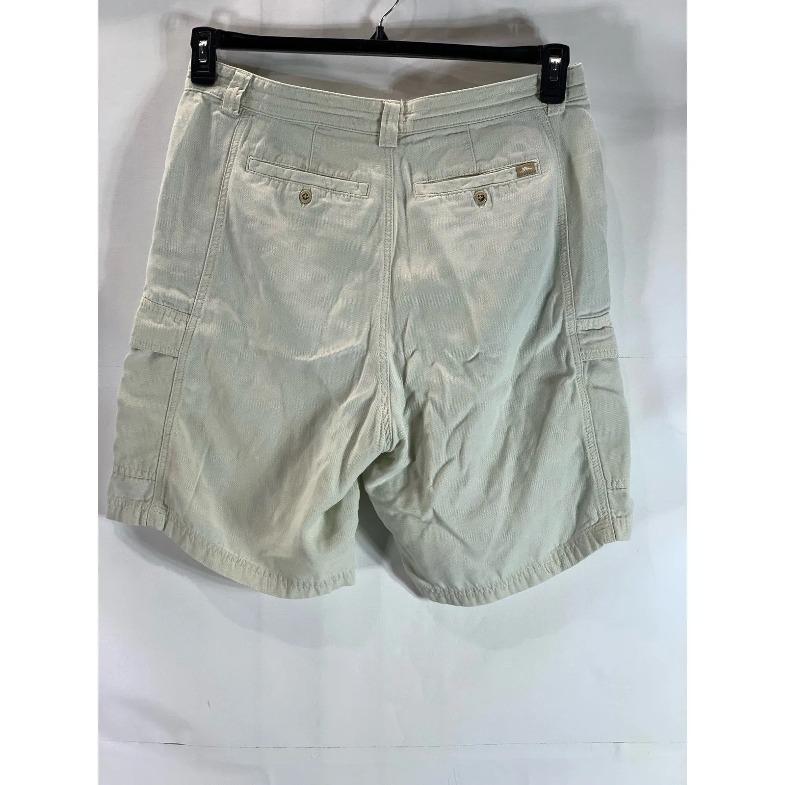 TOMMY BAHAMA RELAX Men's Beige Regular-Fit Cargo Shorts SZ 34