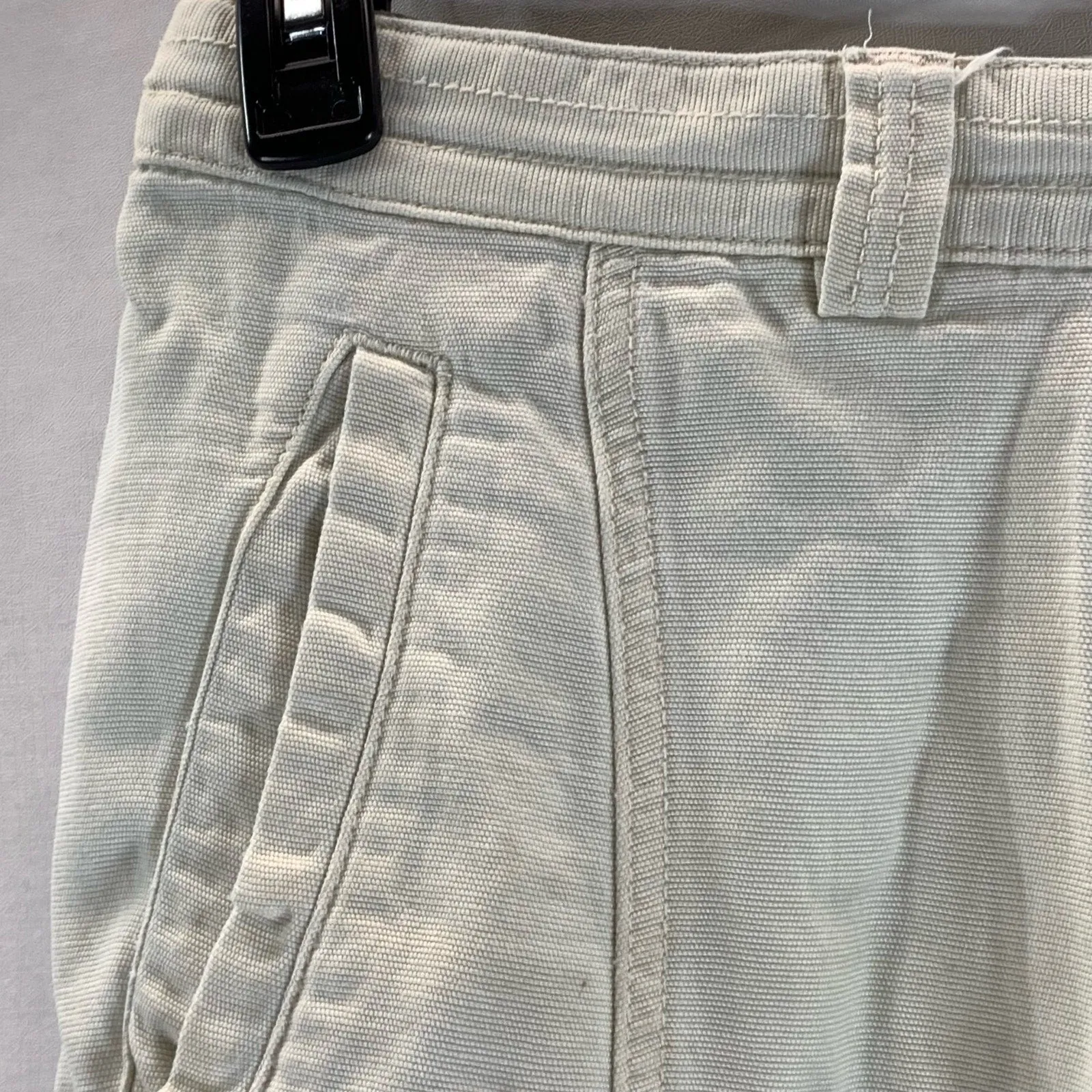 TOMMY BAHAMA RELAX Men's Beige Regular-Fit Cargo Shorts SZ 34
