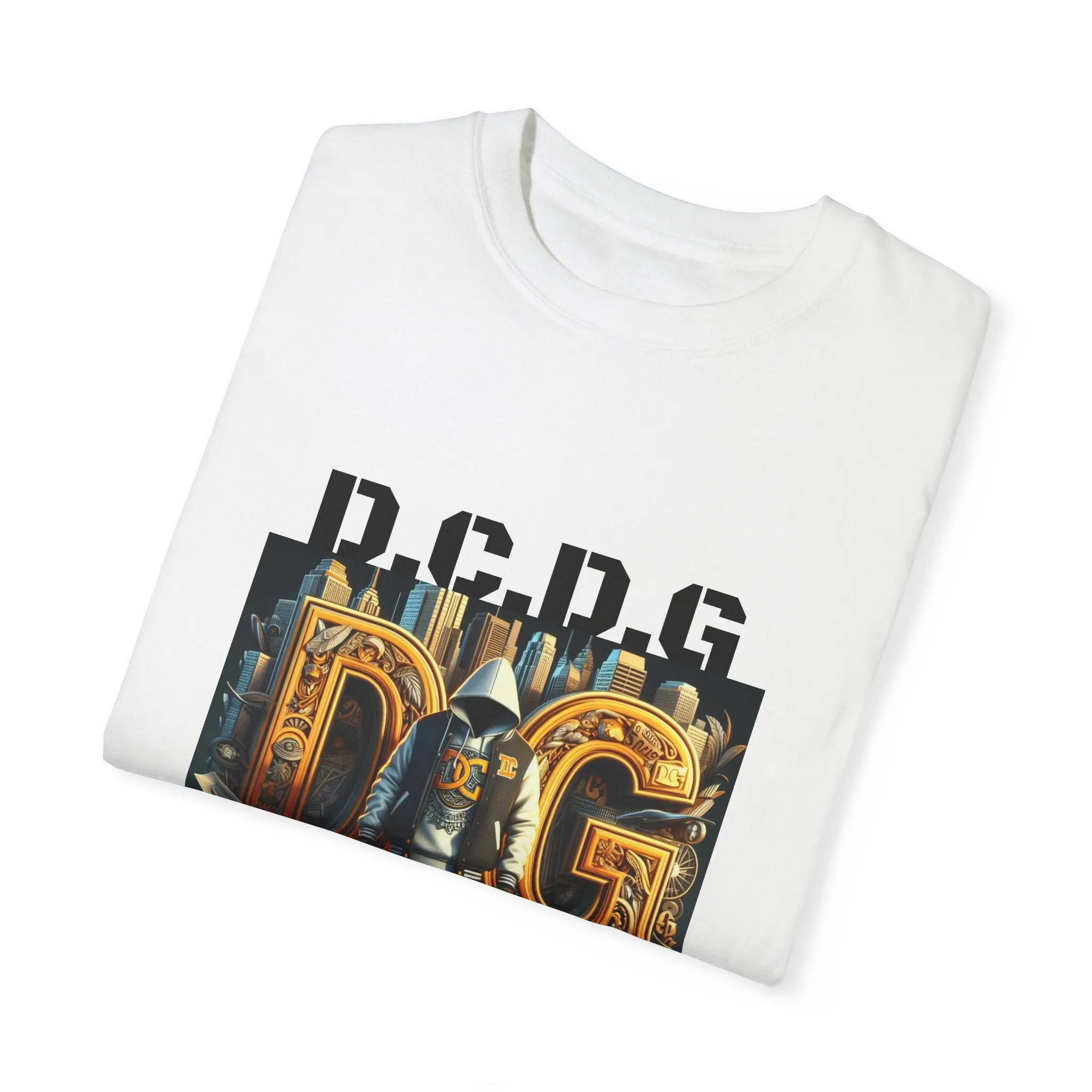 TrendPop Creations Custom Designed Unisex Garment-Dyed T-shirt