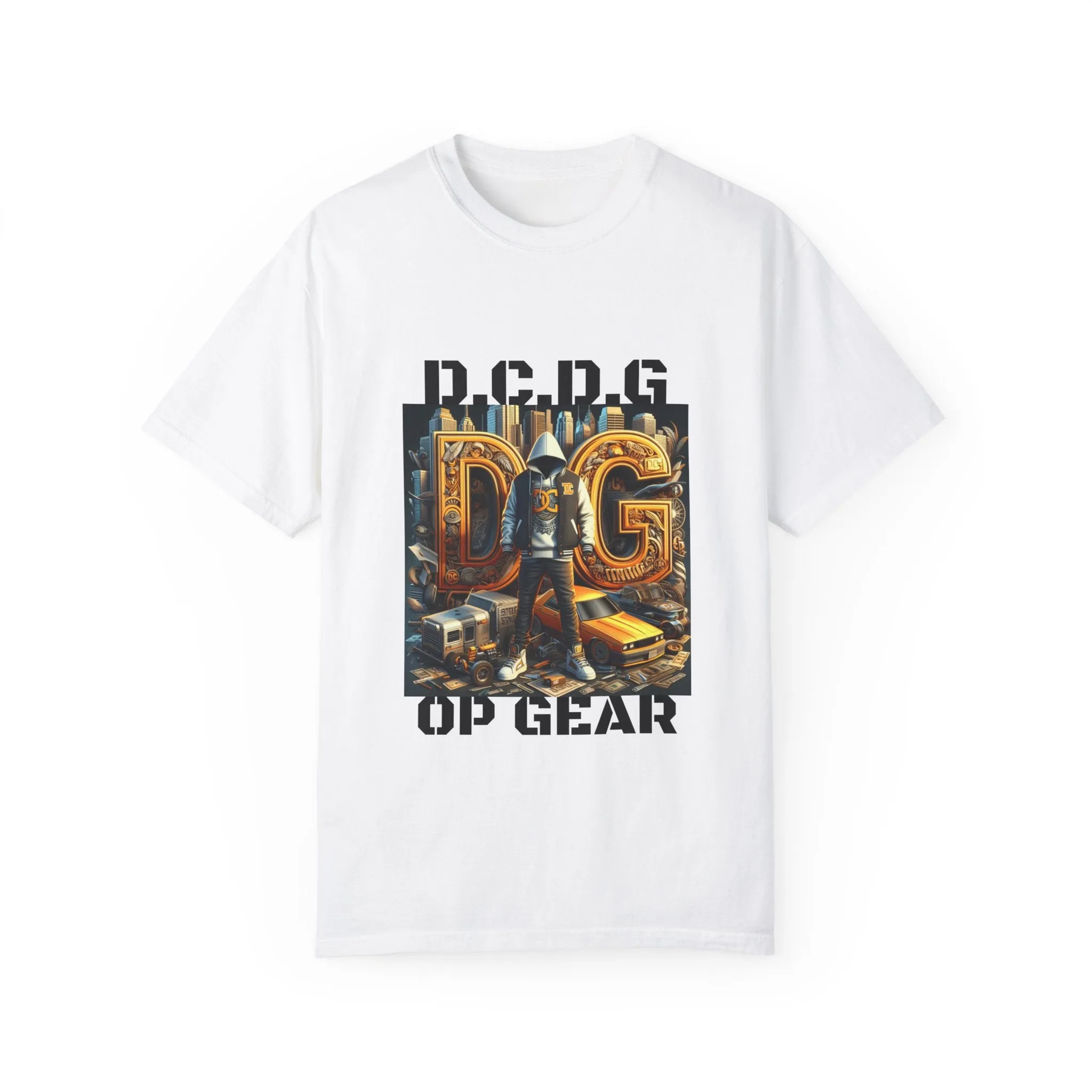TrendPop Creations Custom Designed Unisex Garment-Dyed T-shirt
