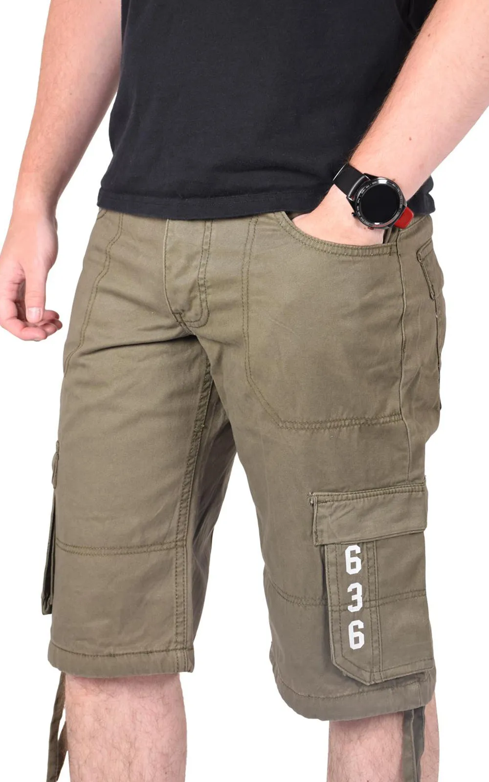 True Face Men's Cargo Shorts