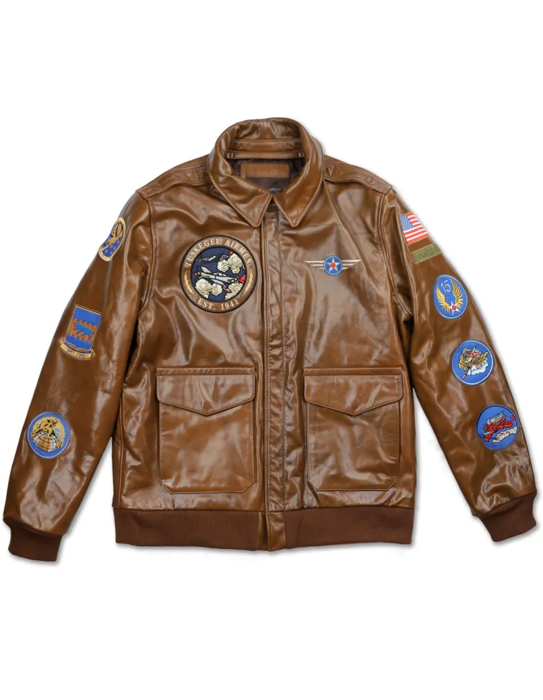 TUSKEGEE AIRMEN LEATHER JACKET