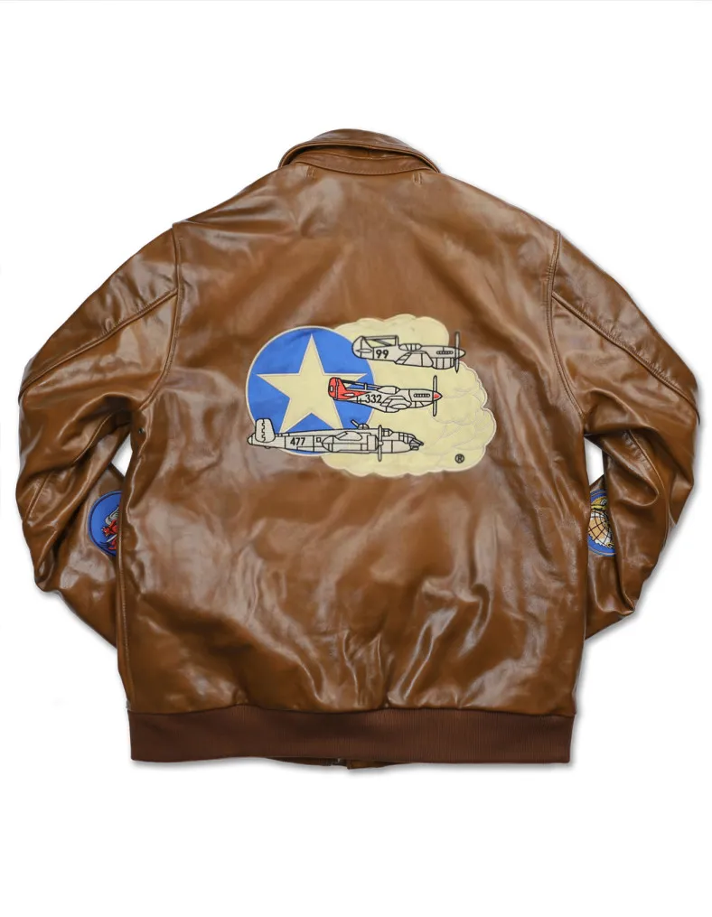 TUSKEGEE AIRMEN LEATHER JACKET