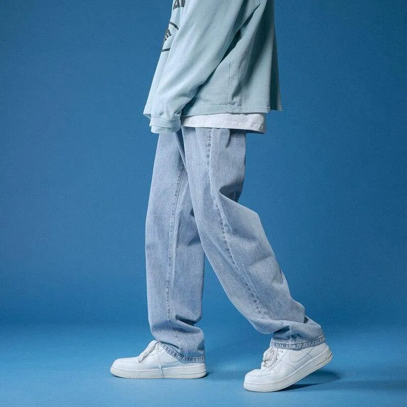 Unisex Baggy Korean Jeans