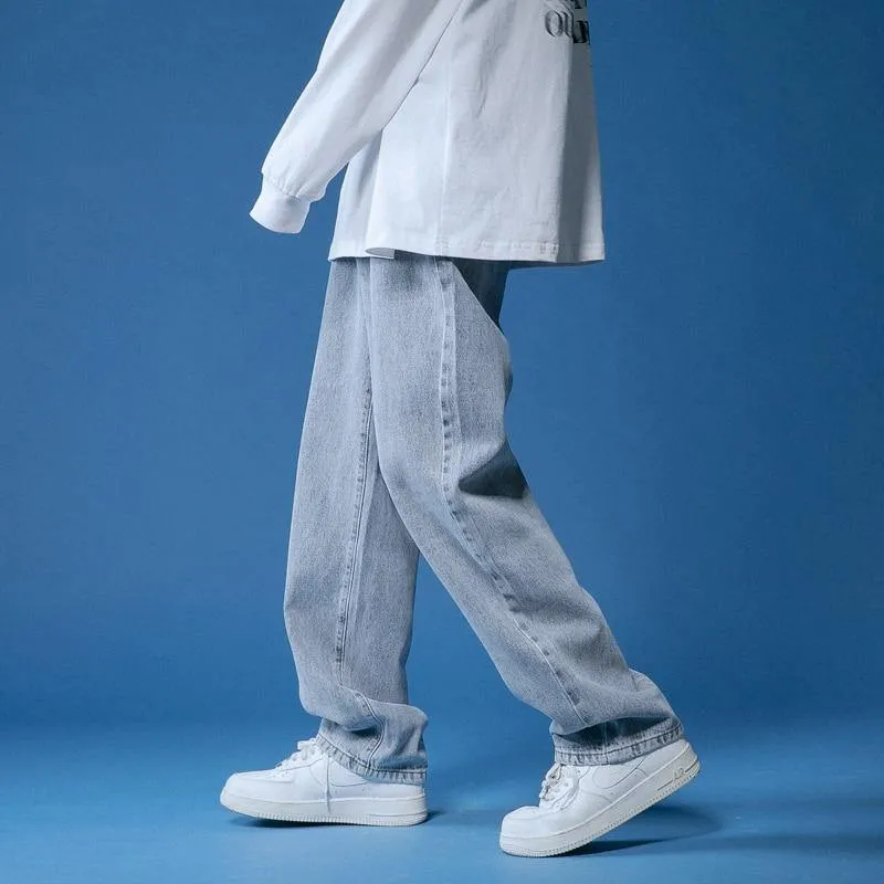 Unisex Baggy Korean Jeans