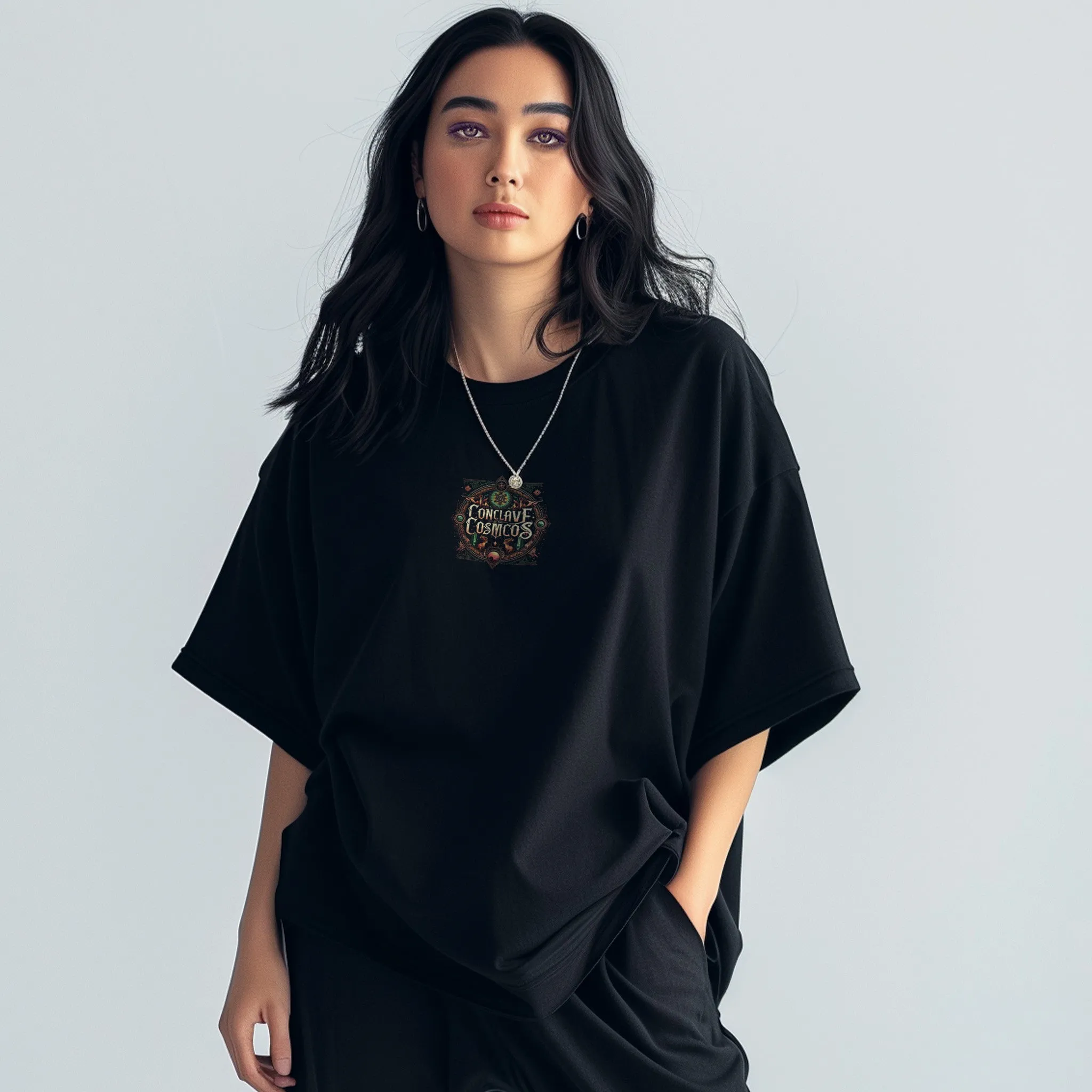 Unisex Oversized Graphic Tees Conclave Comcos T-Shirt