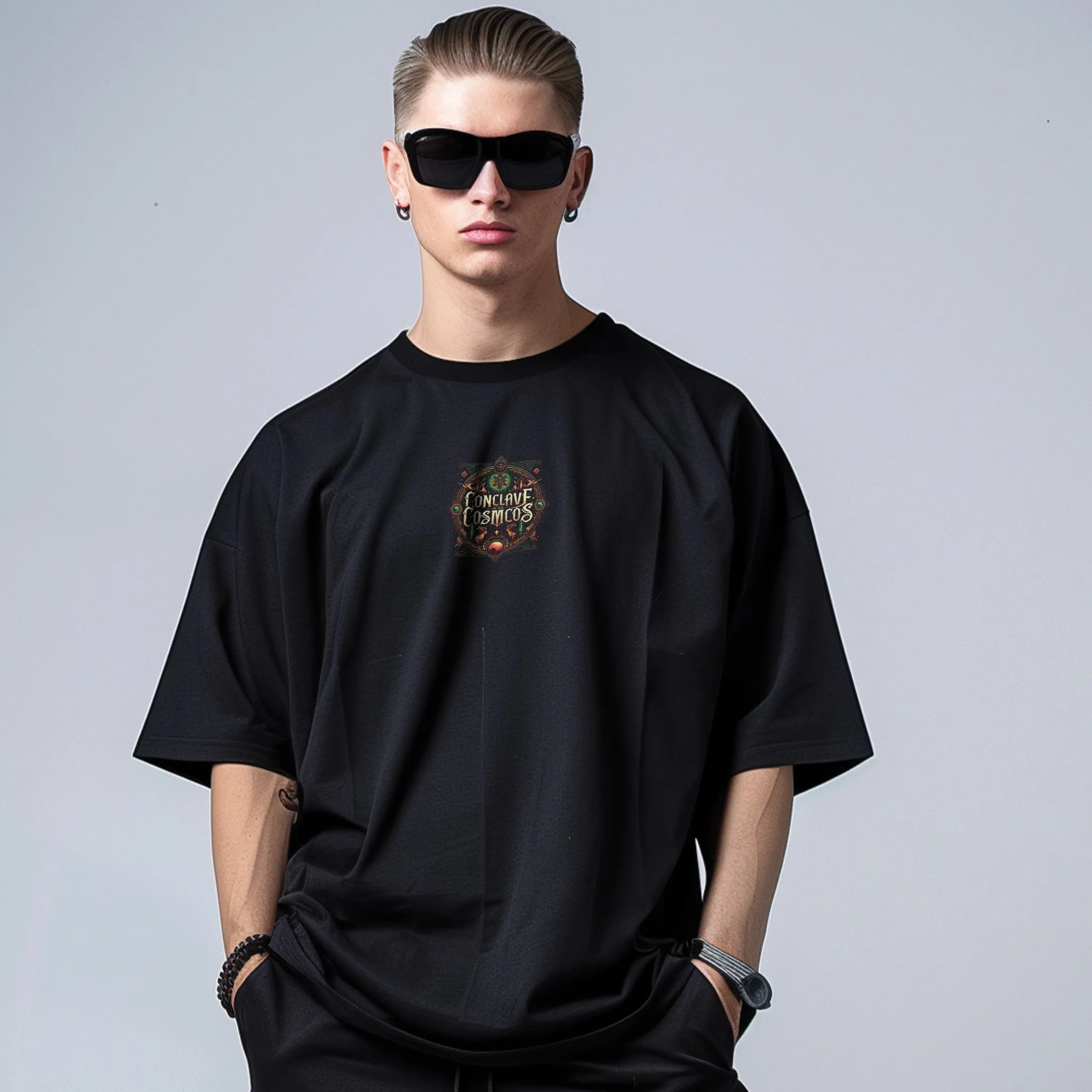 Unisex Oversized Graphic Tees Conclave Comcos T-Shirt