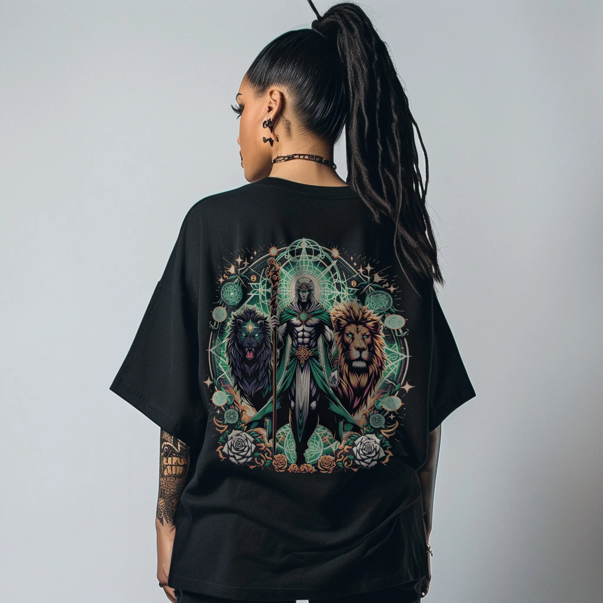 Unisex Oversized Graphic Tees Conclave Comcos T-Shirt