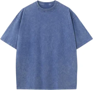 Unisex Oversized T-Shirts Heavy Cotton Y2k Tee Loose Fit Short Sleeve Casual Gym Tshirts for Men Women Summer Basic Tops 2025