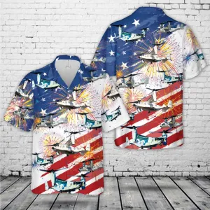 US Navy Bell Boeing CMV-22B Osprey, 4th Of July Hawaiian Shirt for men and women