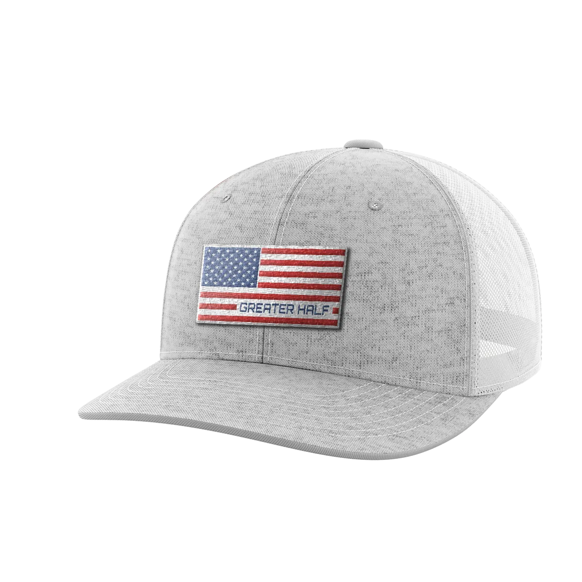 USA Flag Woven Patch Hat