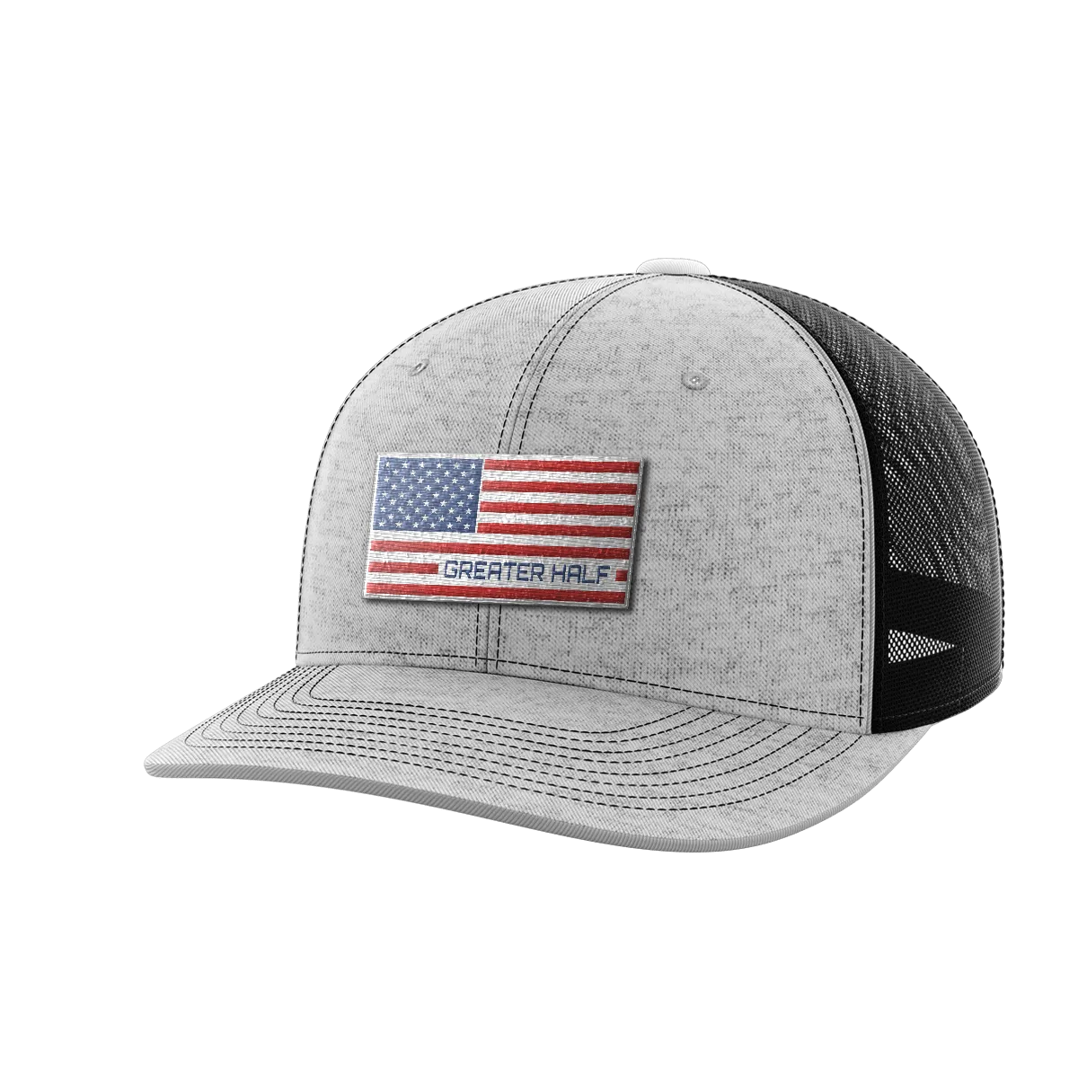 USA Flag Woven Patch Hat