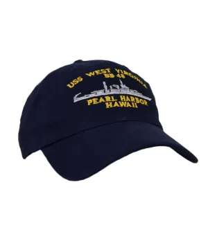 USS West Virginia BB48 Hat