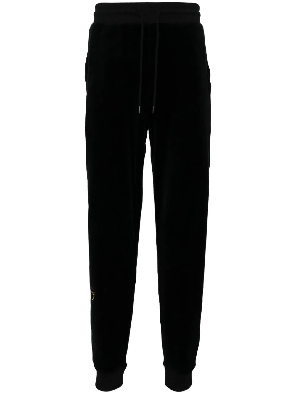 velvet track pants