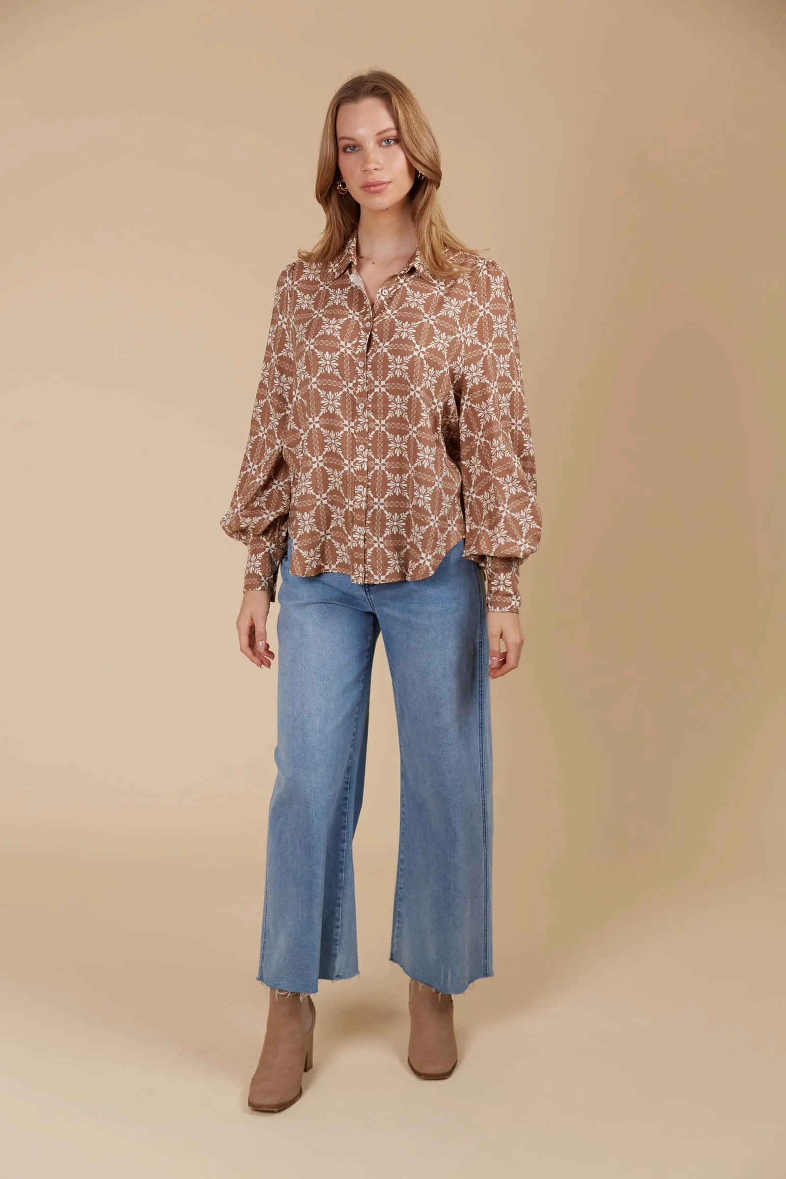 Venus Shirt - Deity  LINEN BLEND.   PREORDER MID MARCH