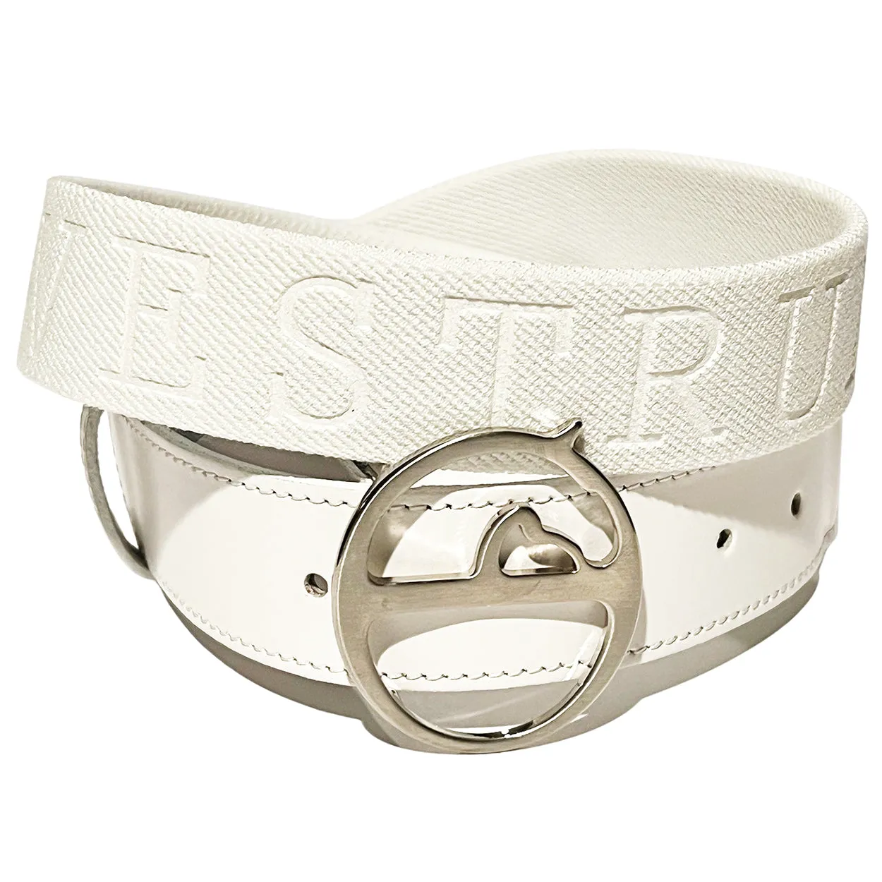 VESTRUM - "POZZALO" Belt in White