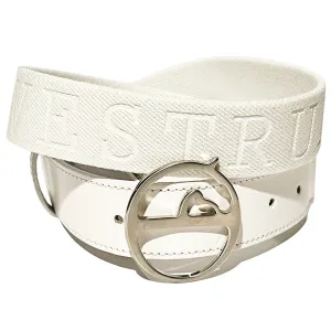VESTRUM - "POZZALO" Belt in White
