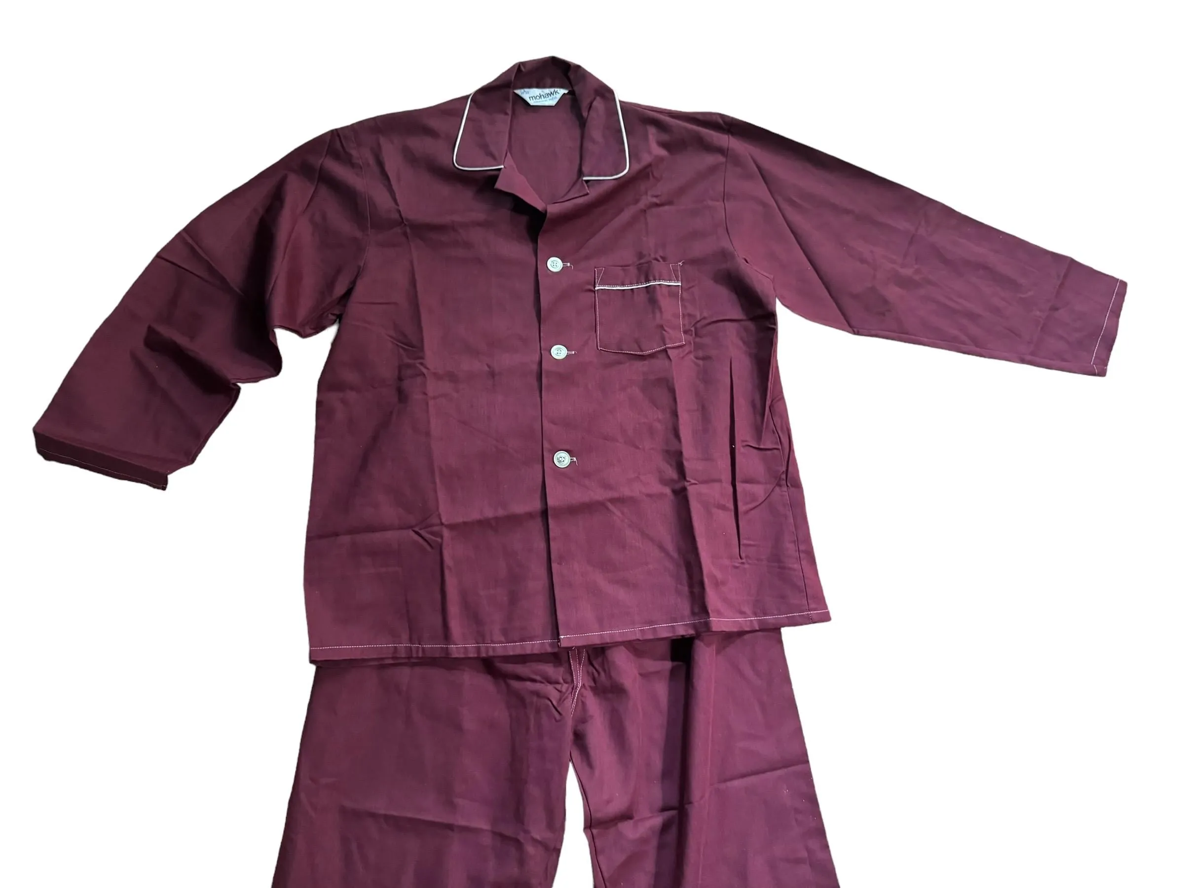 Vintage 70's men’s pajamas L Mohawk