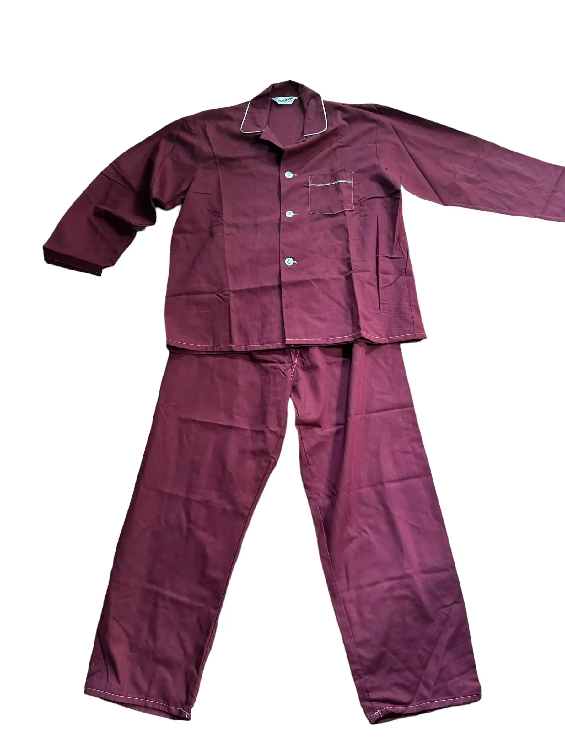 Vintage 70's men’s pajamas L Mohawk