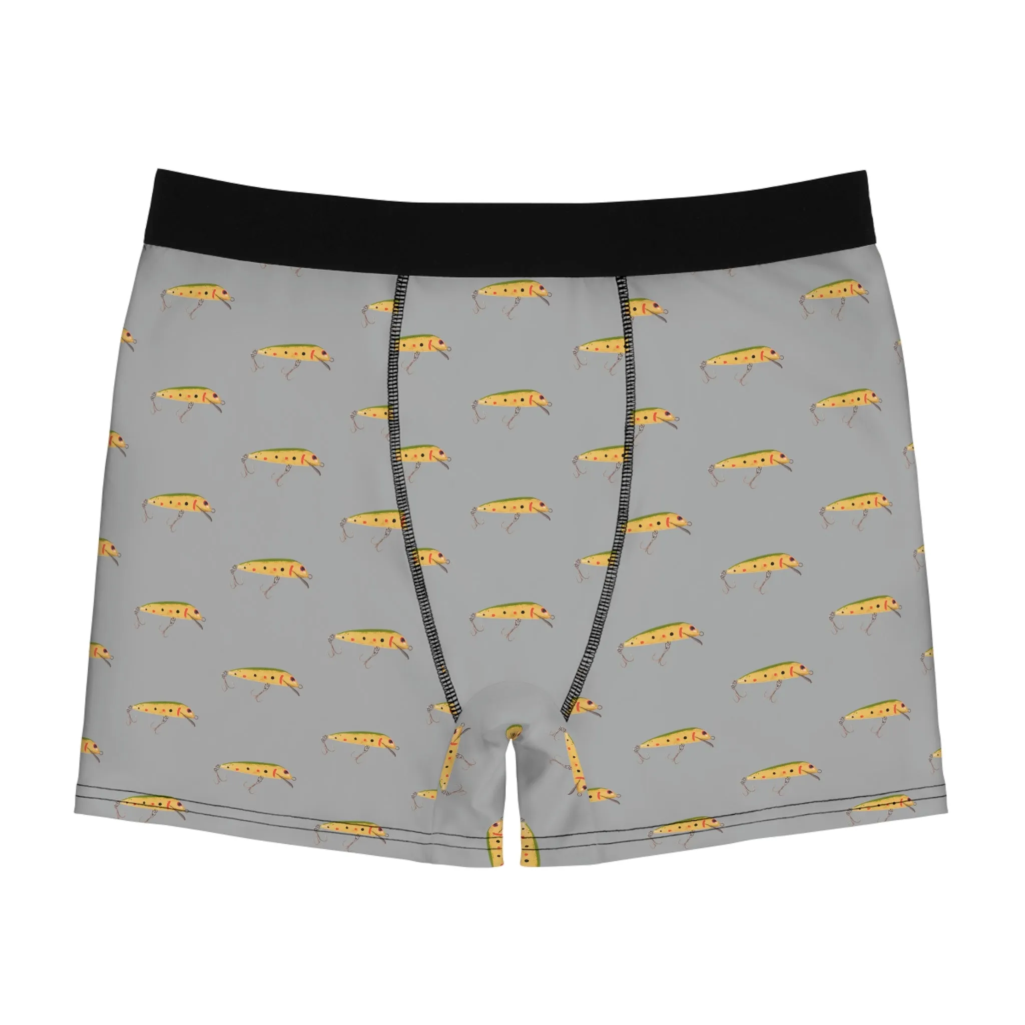 Vintage Bait For The Win - Fishing Undies -  Men's Boxer Briefs