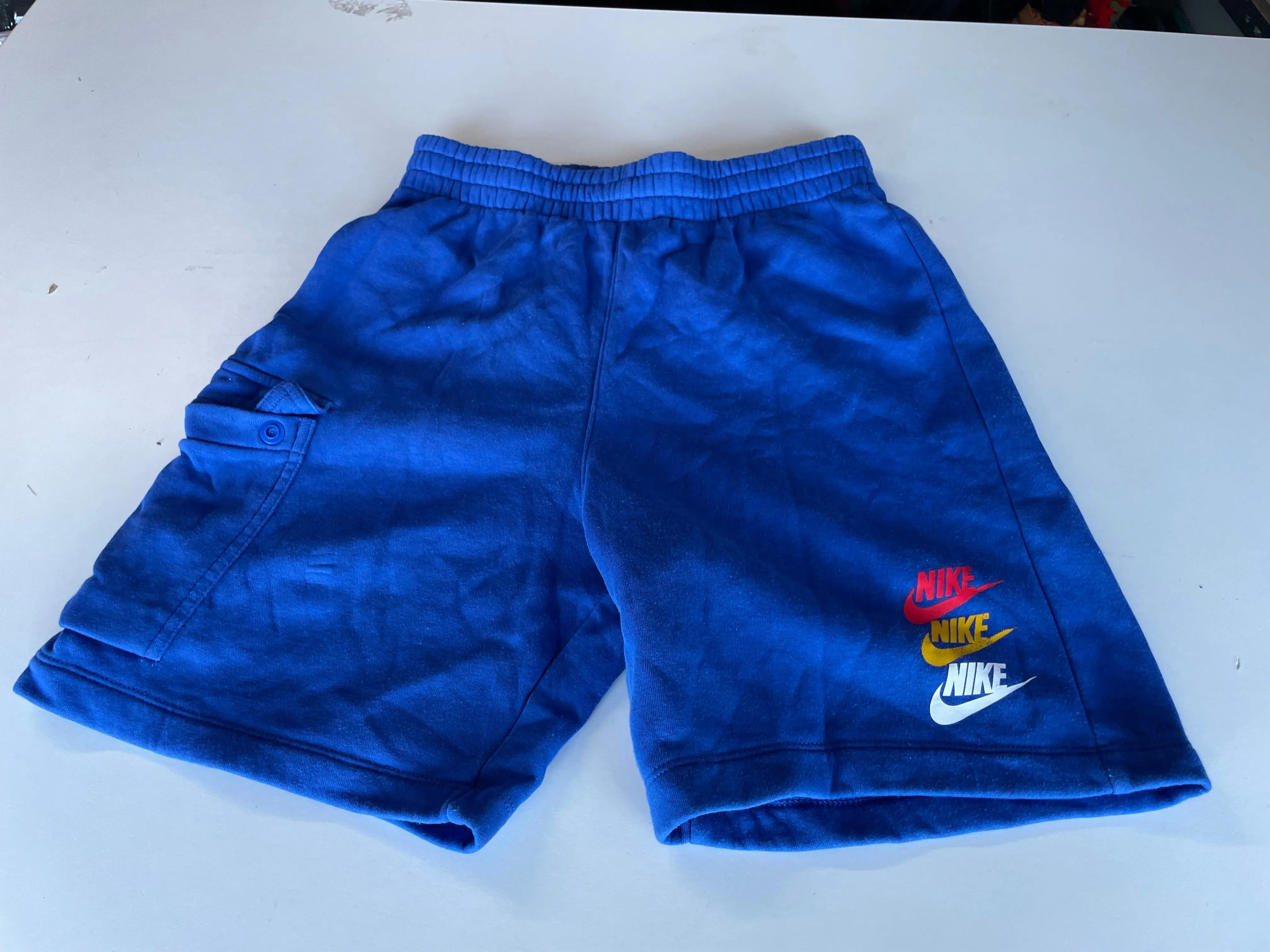 Vintage blue Nike sportwear cargo short in S| L 5 W26| SKU 4441
