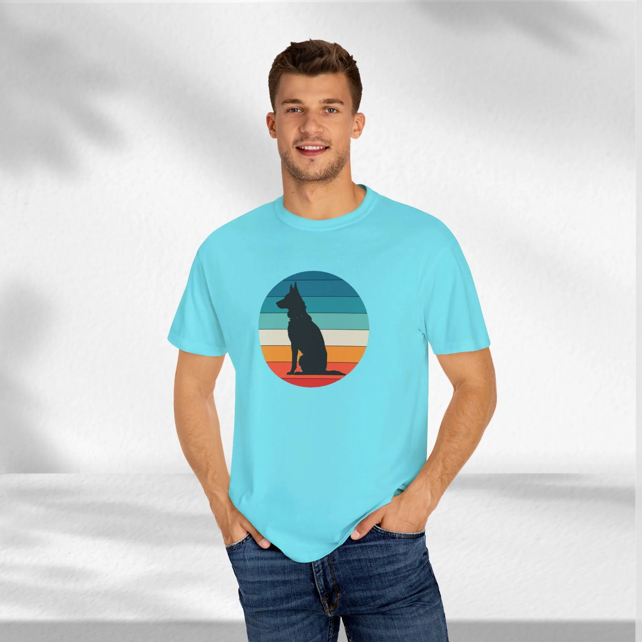 Vintage German Shepherd T-Shirt | Retro Dog Design