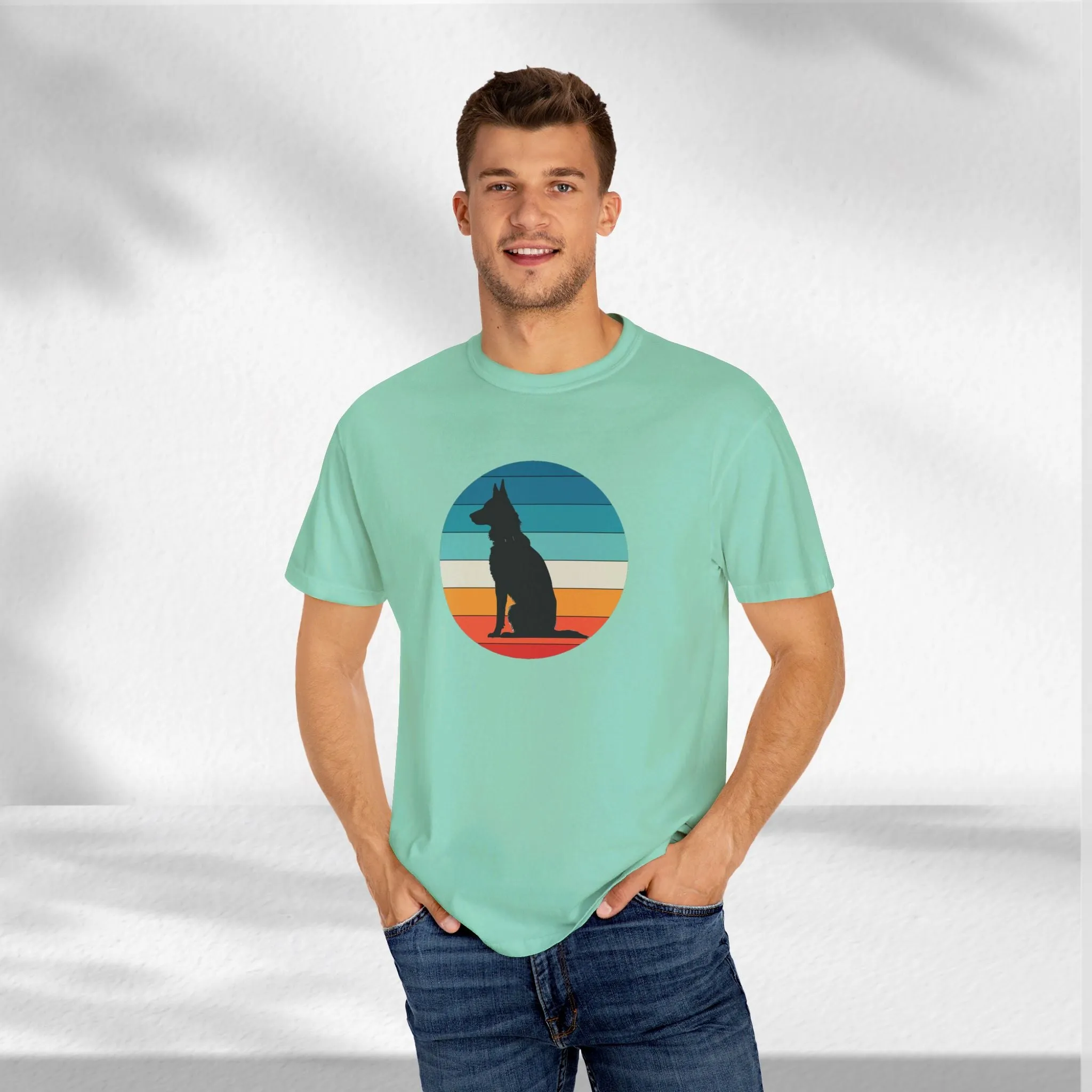 Vintage German Shepherd T-Shirt | Retro Dog Design