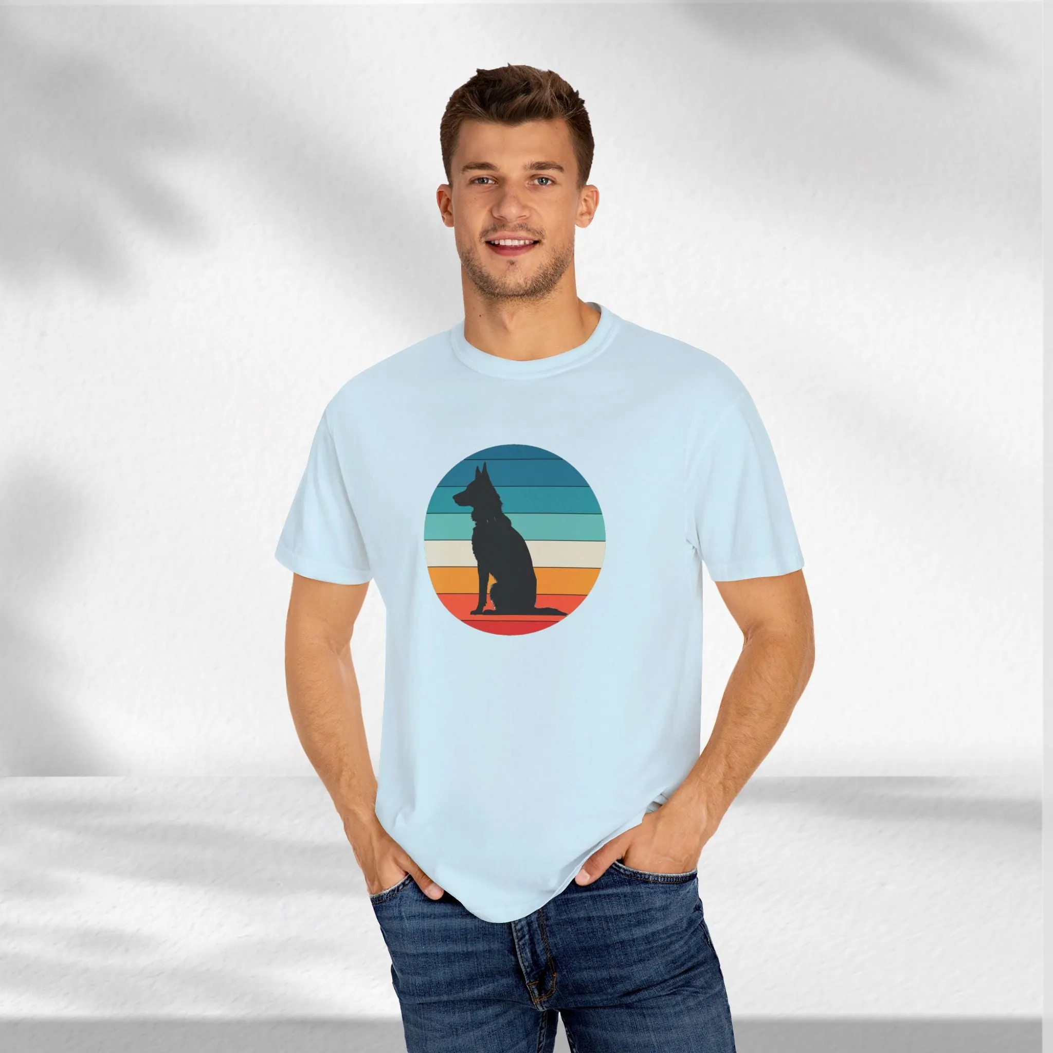 Vintage German Shepherd T-Shirt | Retro Dog Design