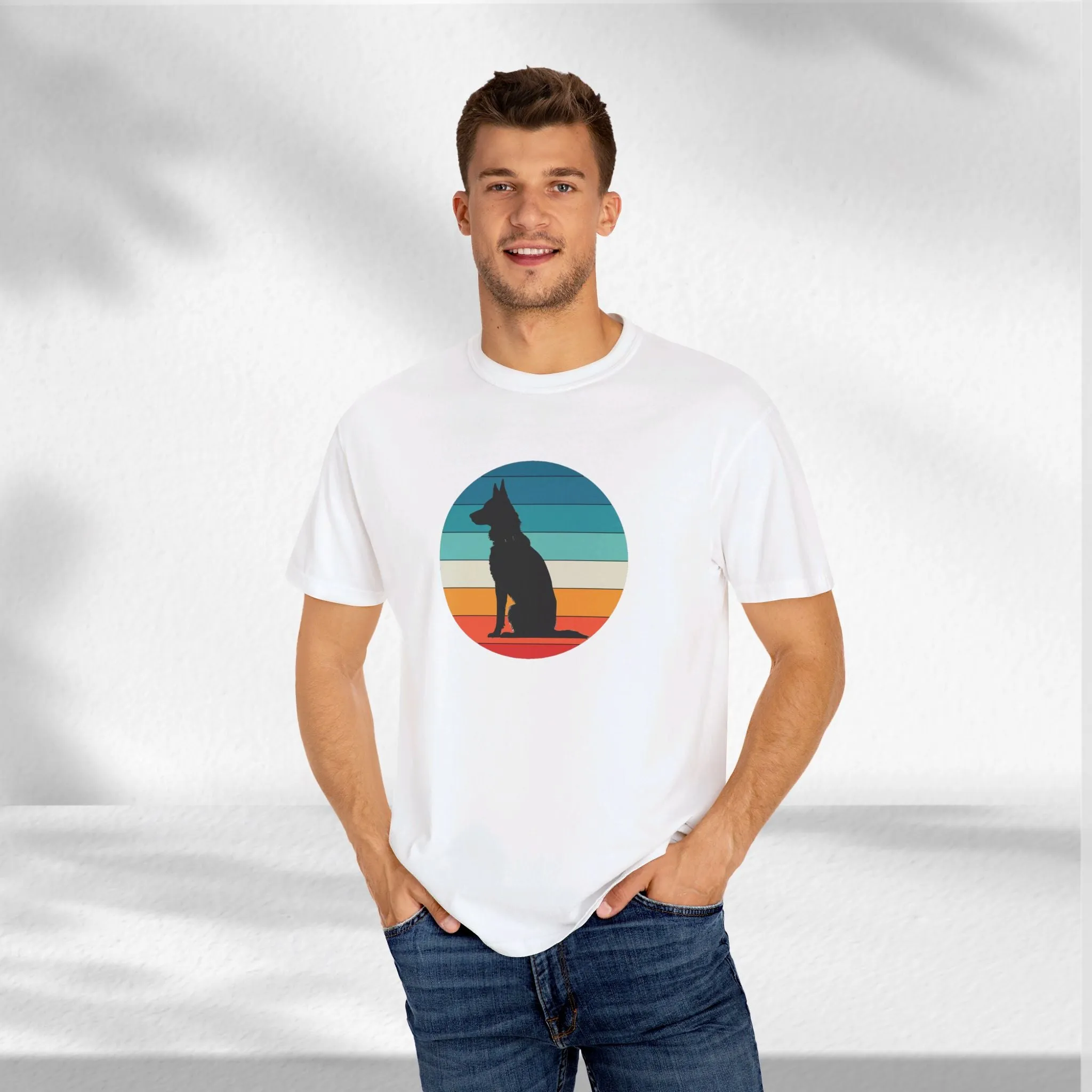Vintage German Shepherd T-Shirt | Retro Dog Design