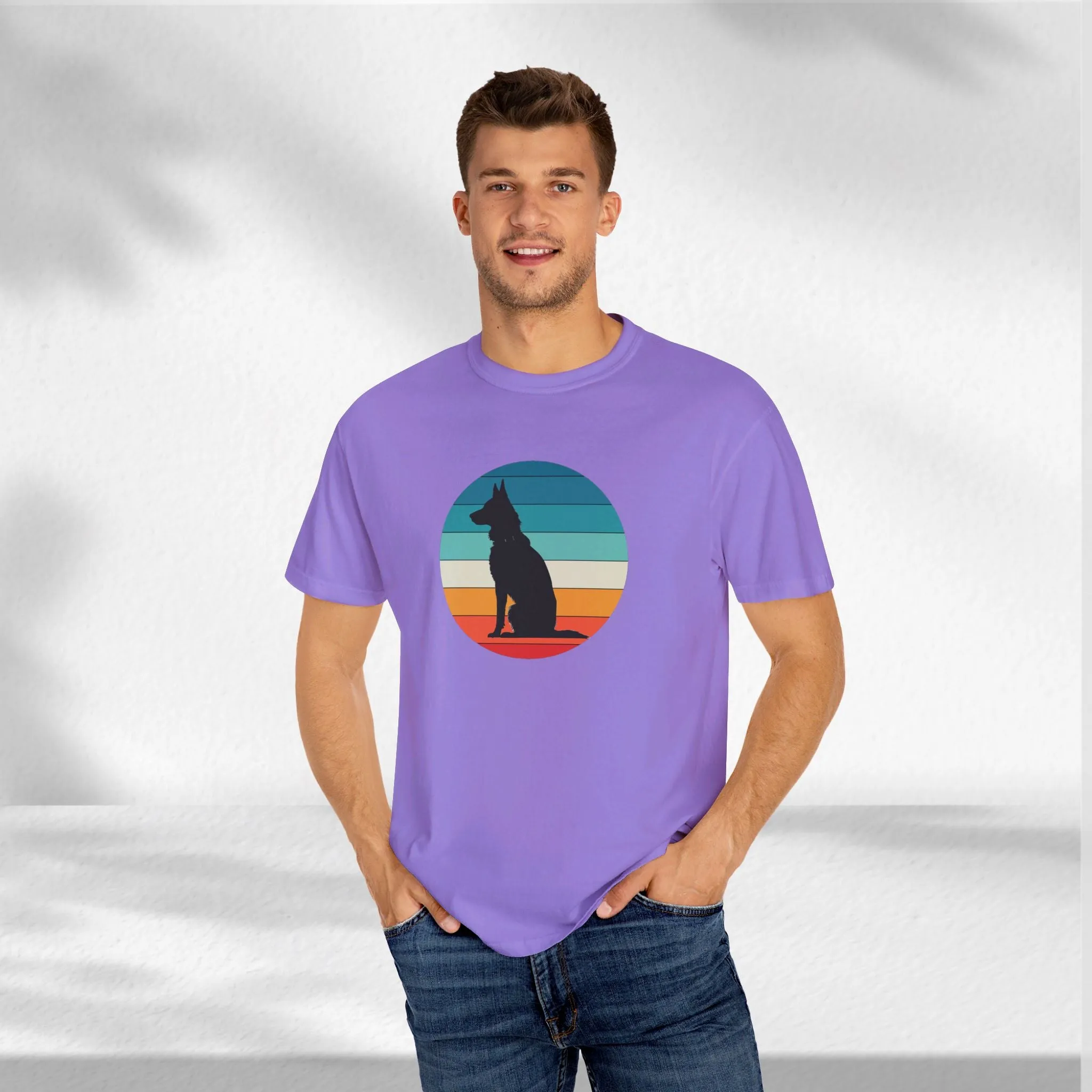 Vintage German Shepherd T-Shirt | Retro Dog Design