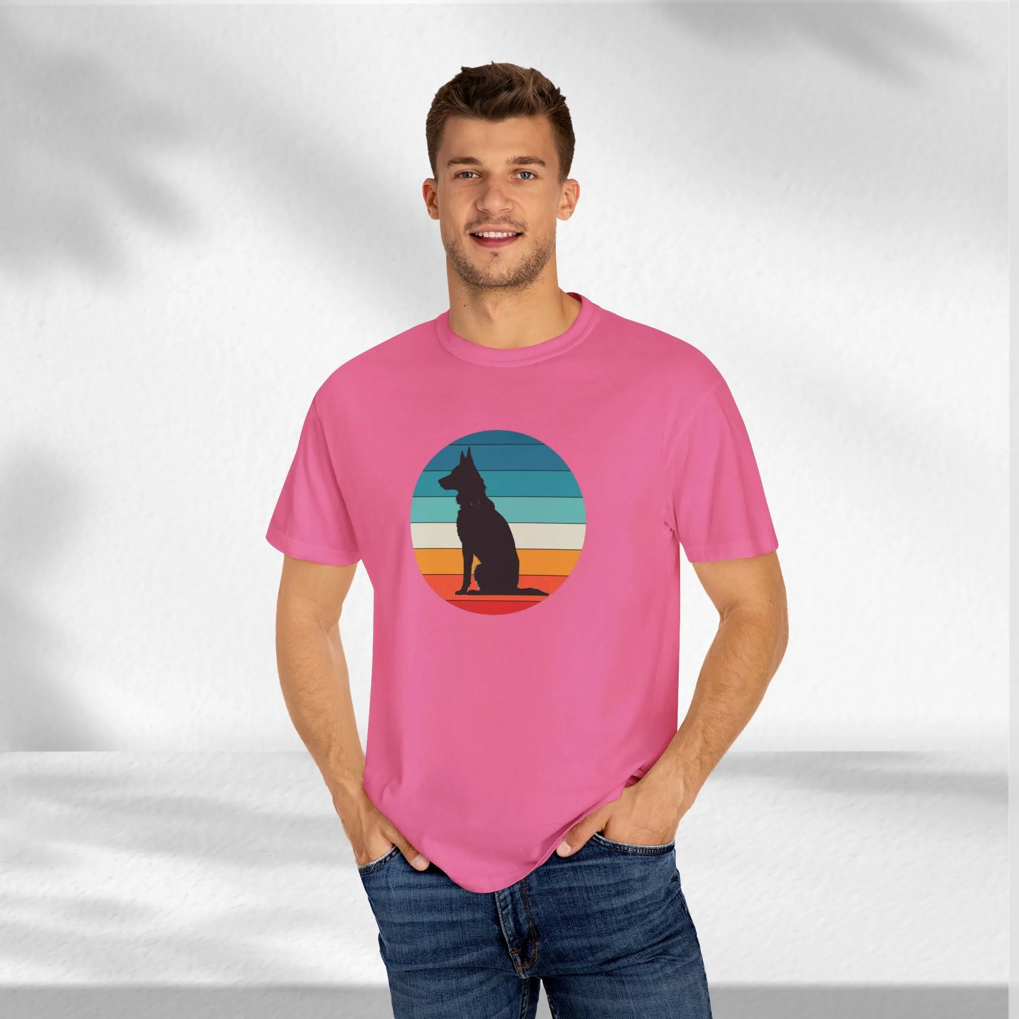 Vintage German Shepherd T-Shirt | Retro Dog Design
