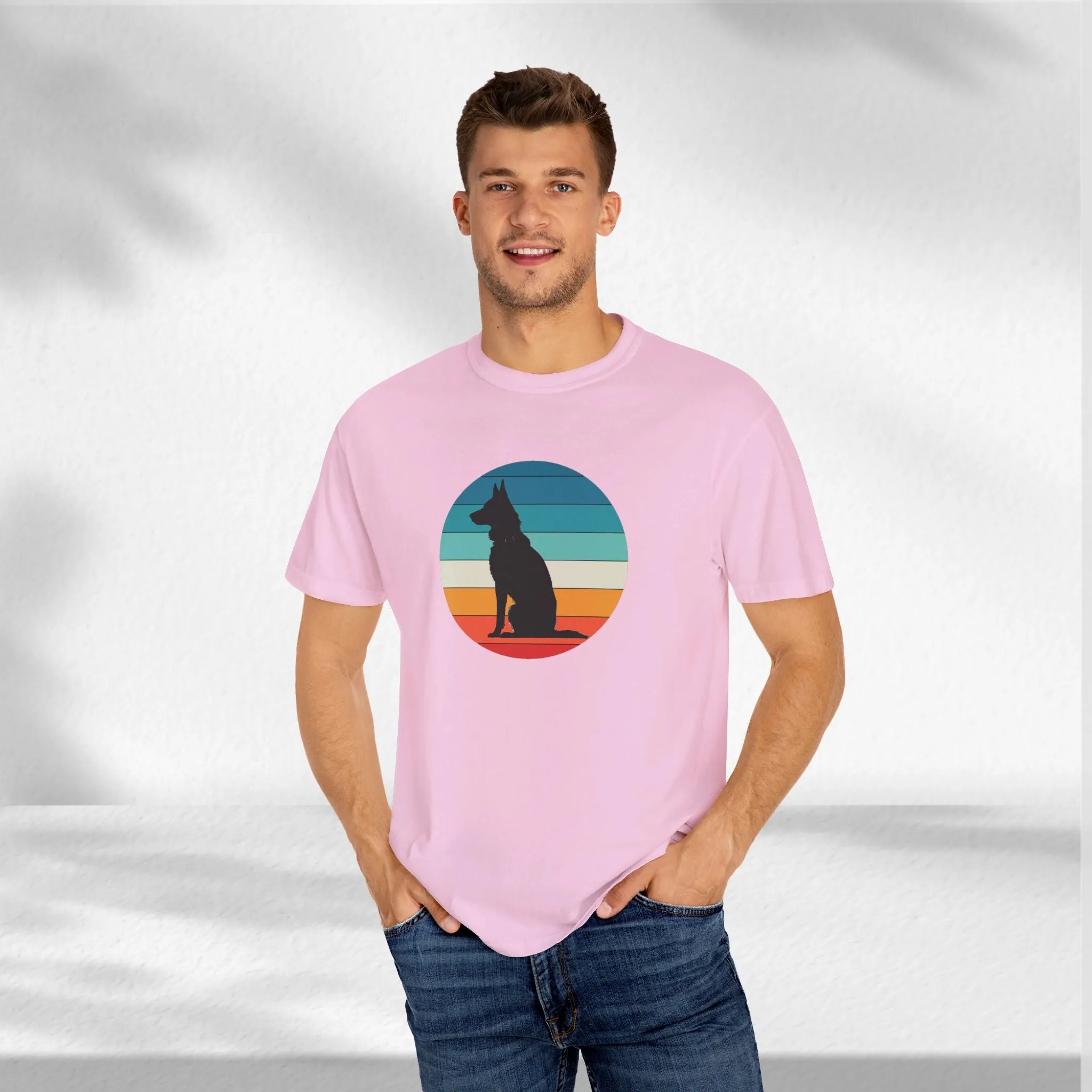 Vintage German Shepherd T-Shirt | Retro Dog Design