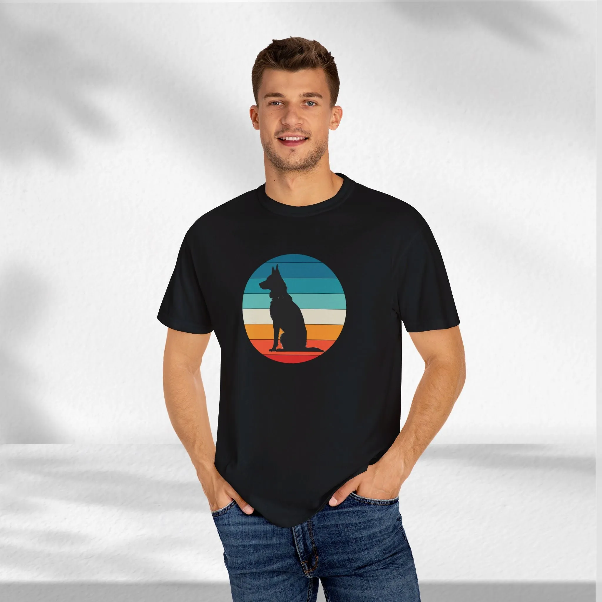 Vintage German Shepherd T-Shirt | Retro Dog Design