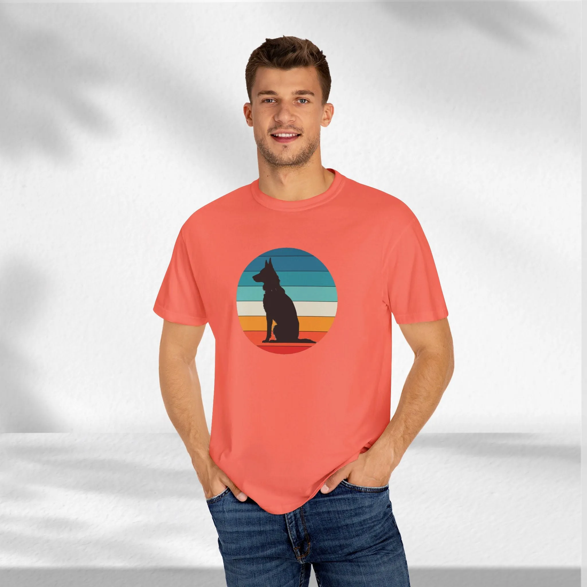 Vintage German Shepherd T-Shirt | Retro Dog Design