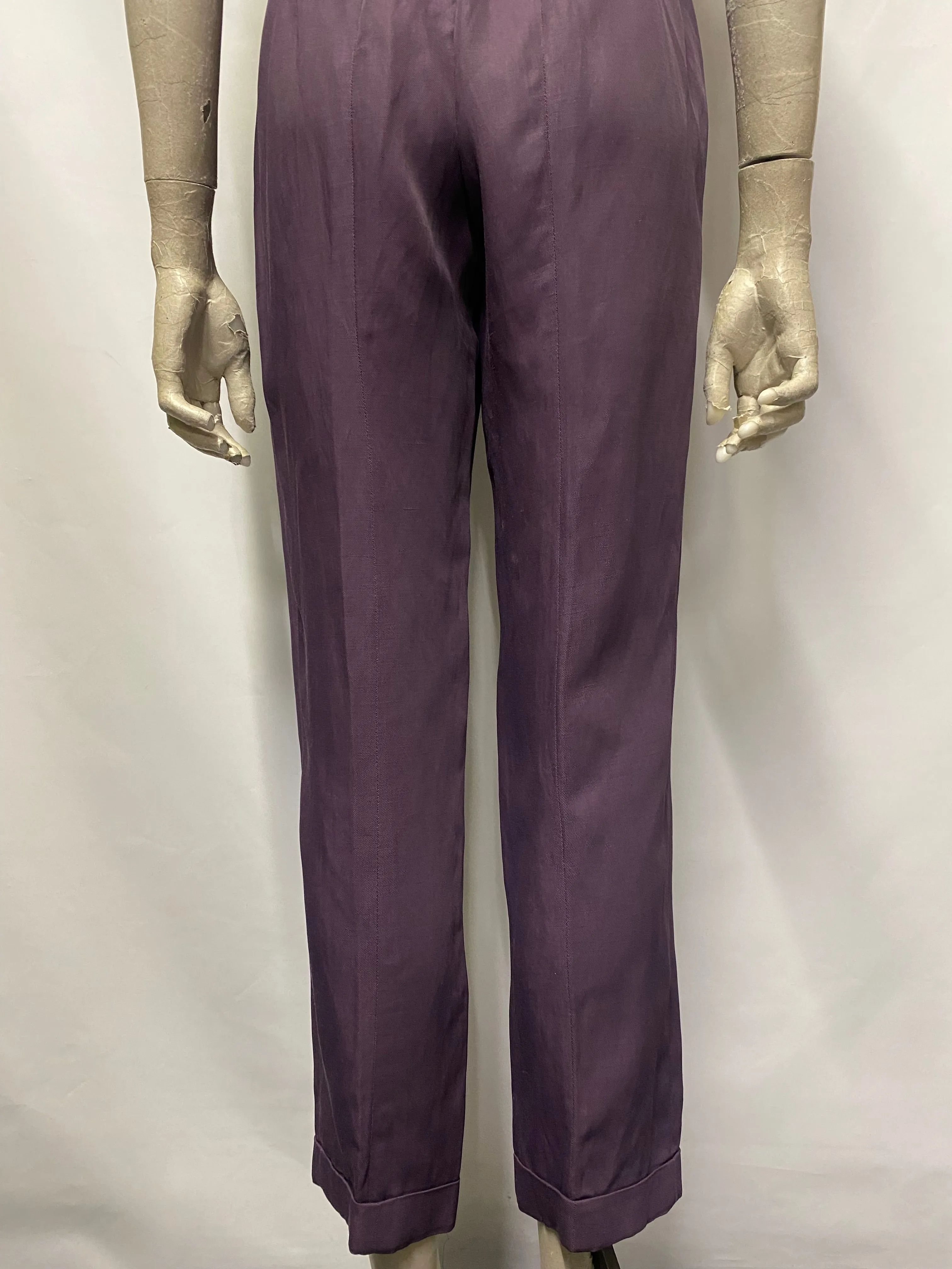 Vintage Kenzo Purple Tracksuit Top and Trousers 8-10