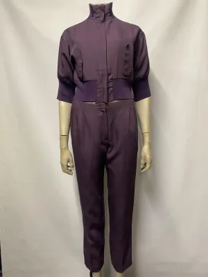 Vintage Kenzo Purple Tracksuit Top and Trousers 8-10