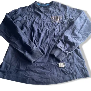 Vintage men Nike Team 90's navy crew neck thick sweatshirt in L|L29 W19|SKU 5577