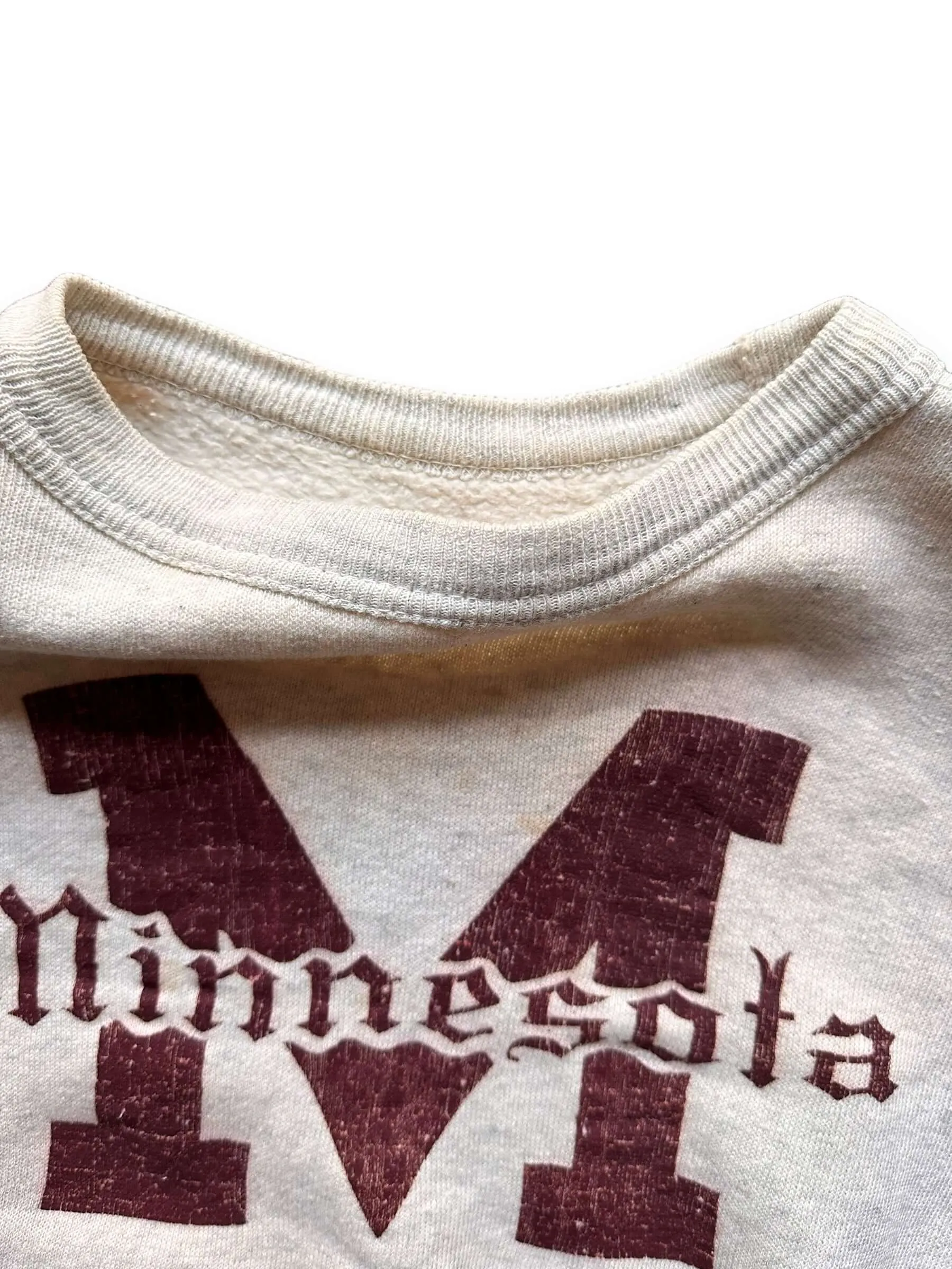 Vintage Minnesota Crewneck Sweatshirt SZ L | Vintage Crewneck Sweatshirts Seattle | Barn Owl Vintage Seattle