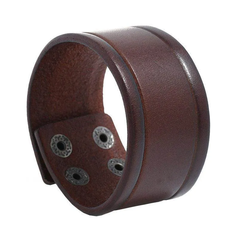 Vintage Punk Retro Multilayer Wristband Bracelets For Men