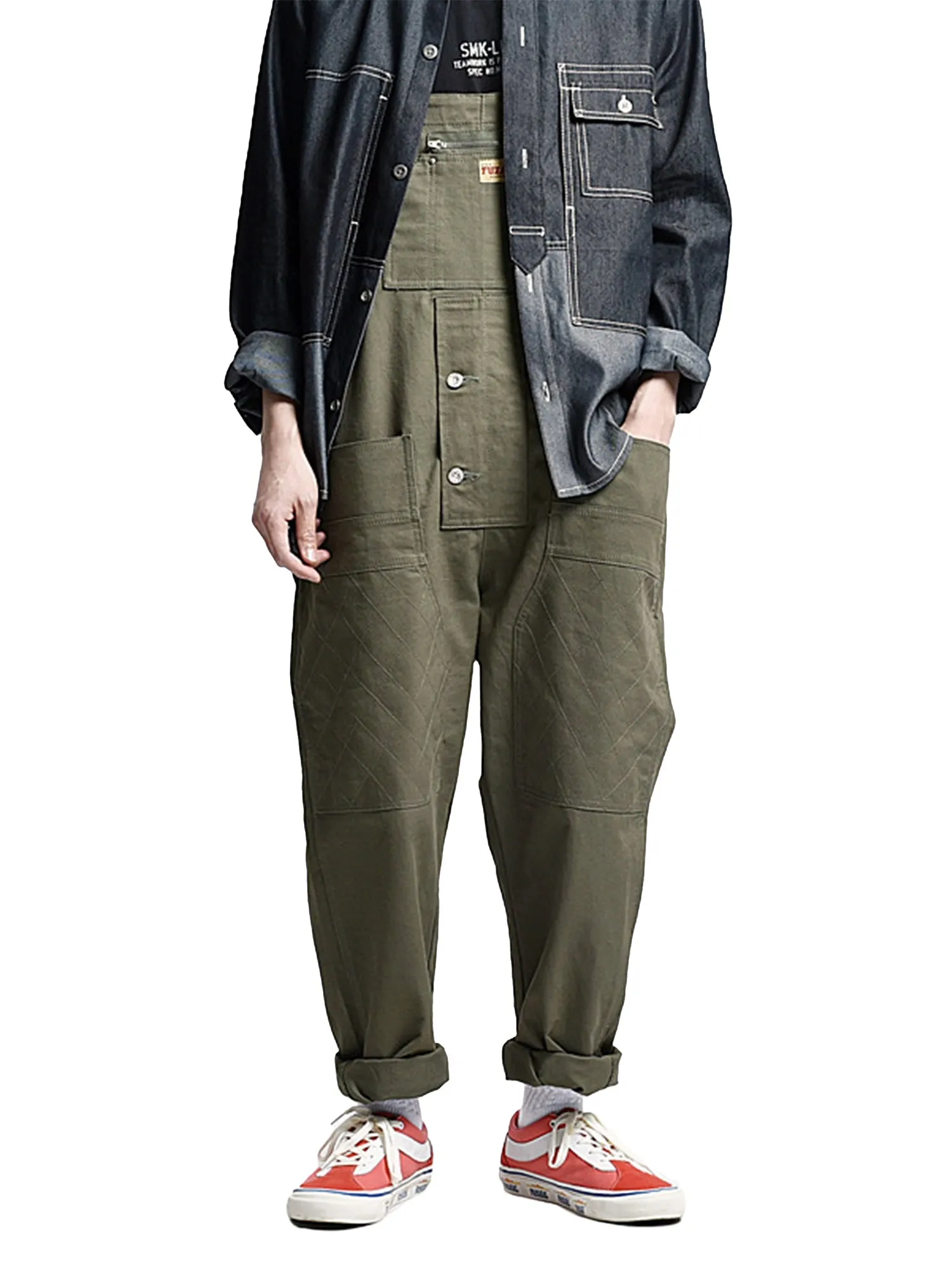 Vintage Straight Men's Pants Overall