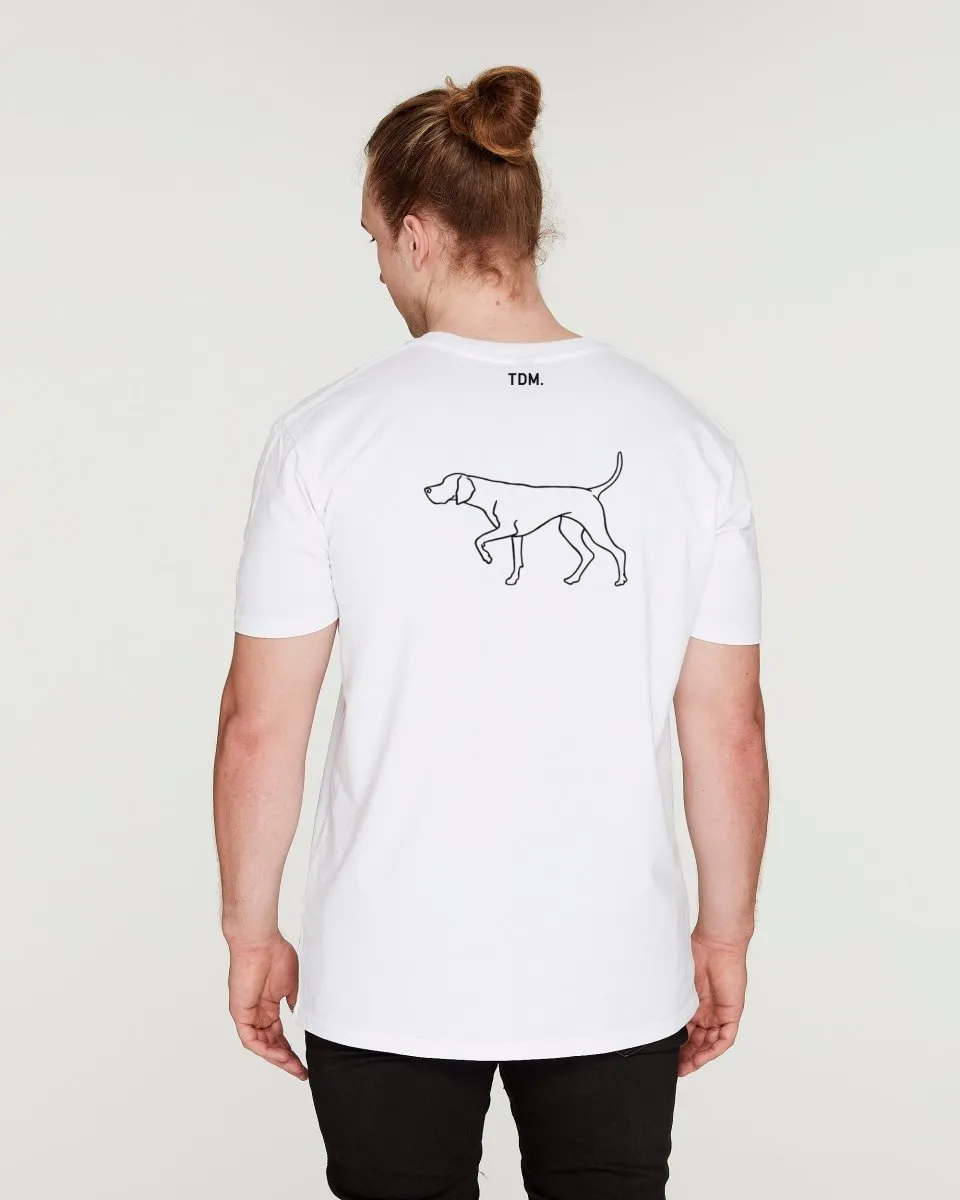 Vizsla Dad Illustration: T-Shirt