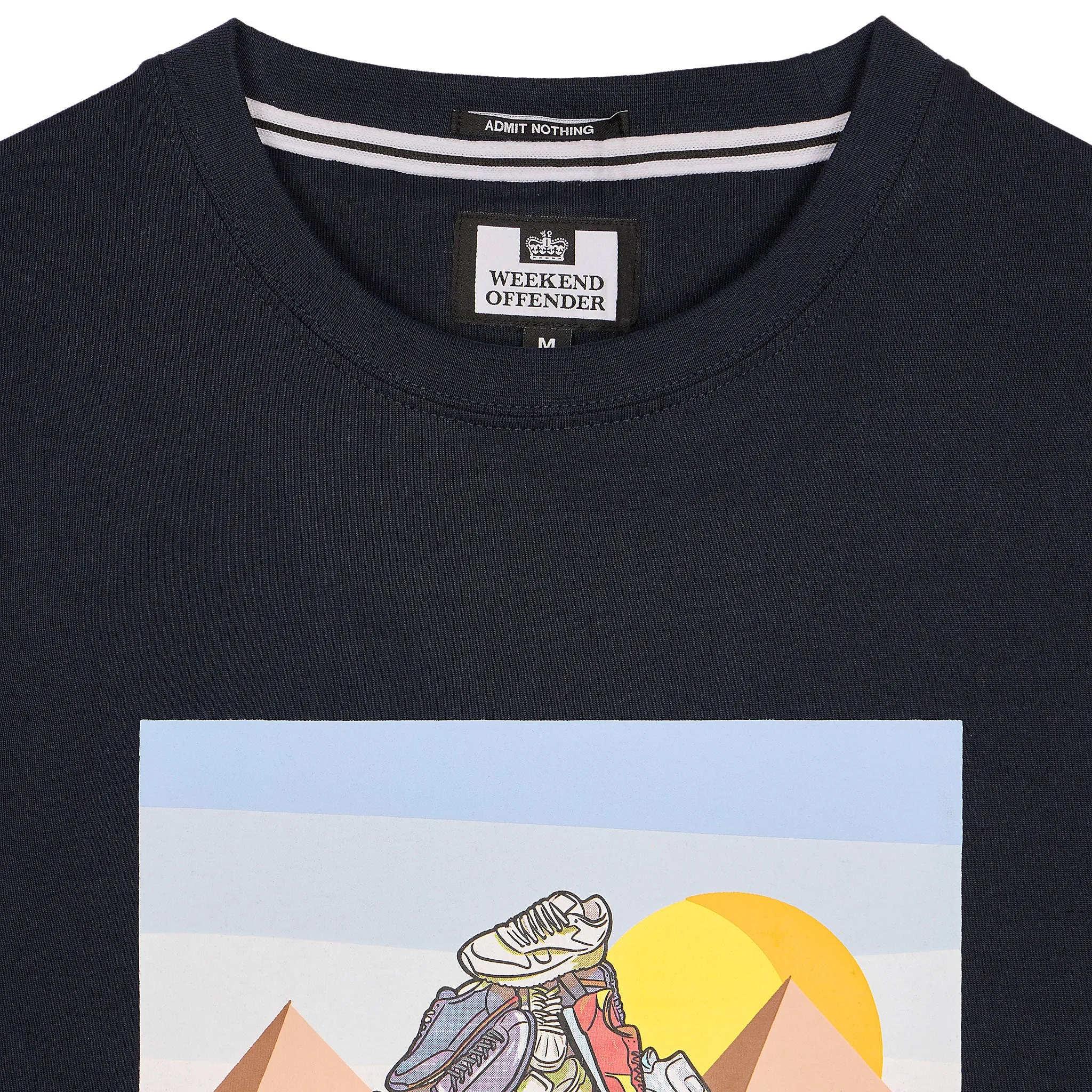 Weekend Offender Geeza T-Shirt Navy