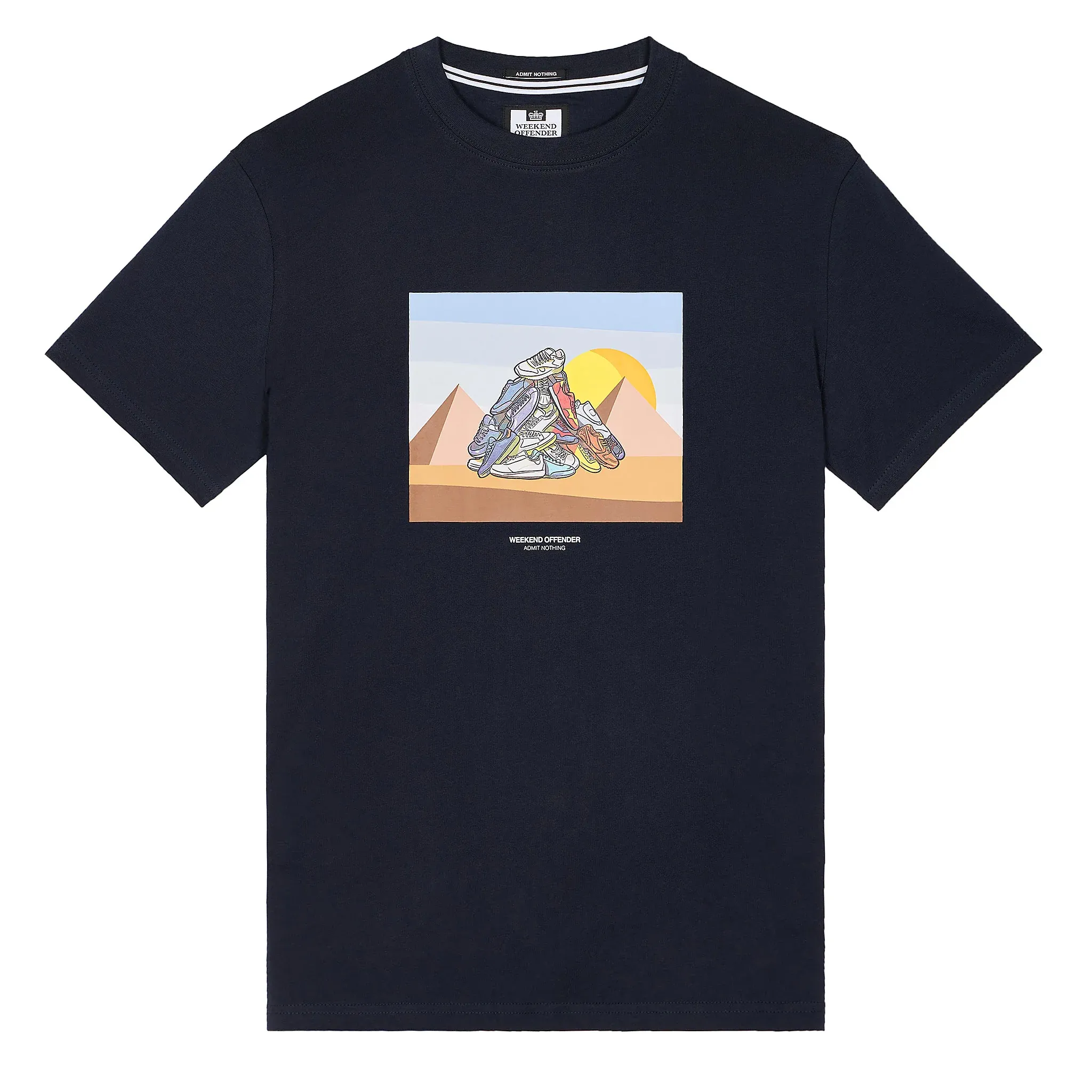 Weekend Offender Geeza T-Shirt Navy