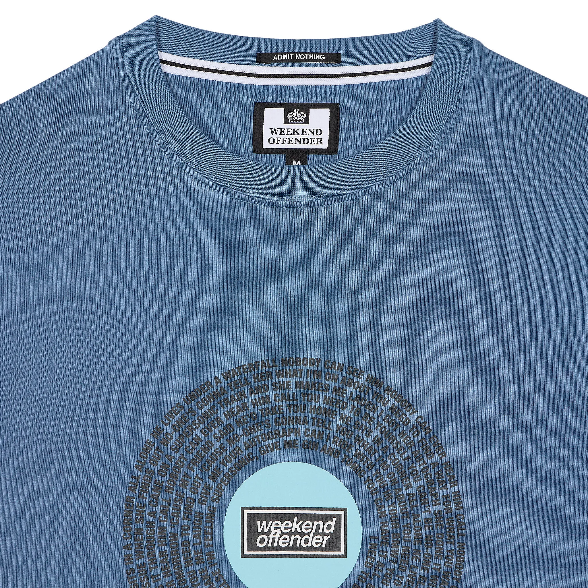 Weekend Offender Supersonic T-Shirt Blue
